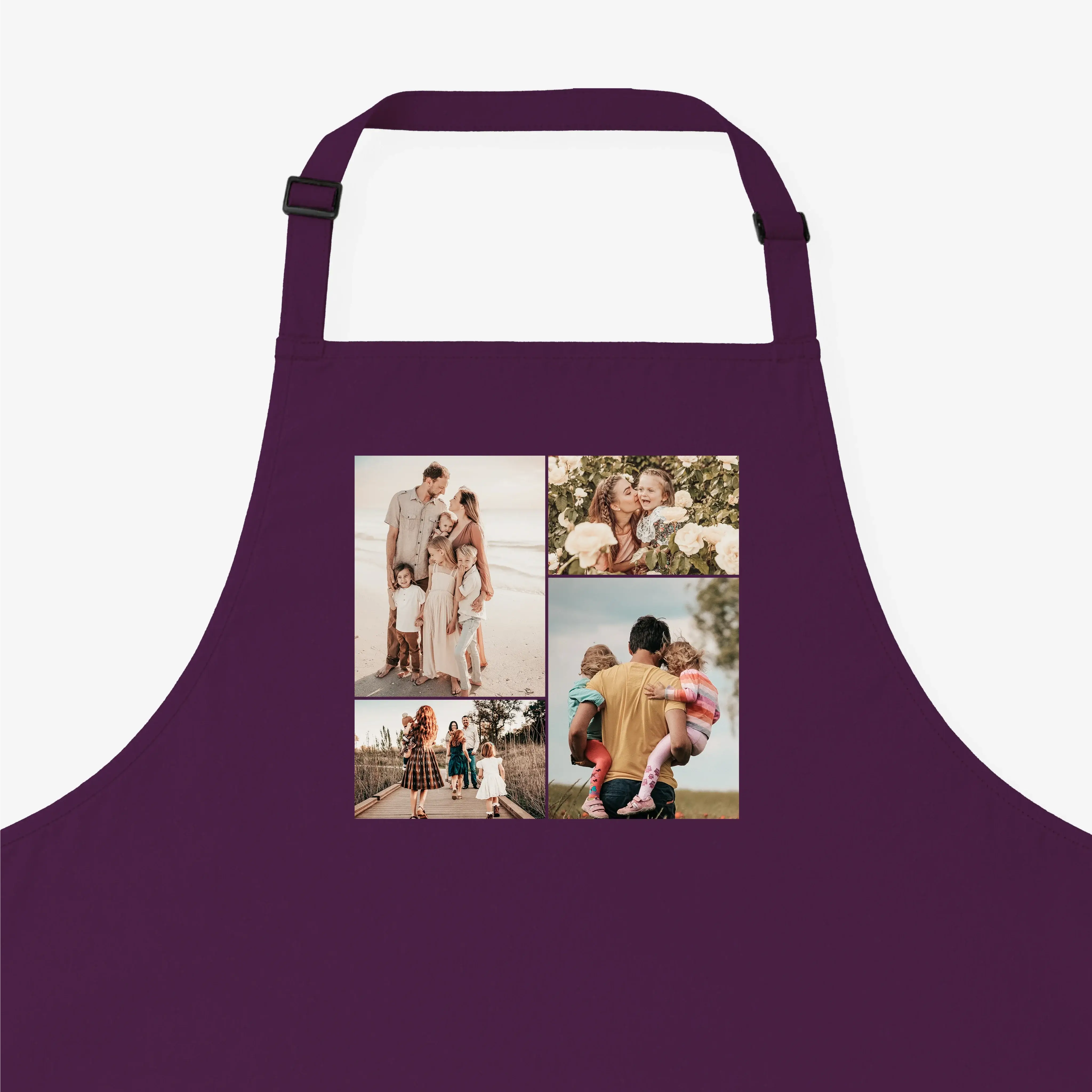 Kochschürze Foto No1-Kochschürze-famprints-Kochschürze Foto No1 ist die ideale Wahl, wenn du Kochen, Backen oder Grillen mit einer ganz persönlichen Note verbinden möchtest. Bei famprints gestaltest du deine Kochschürze mit vier eigenen Fotos und verwande