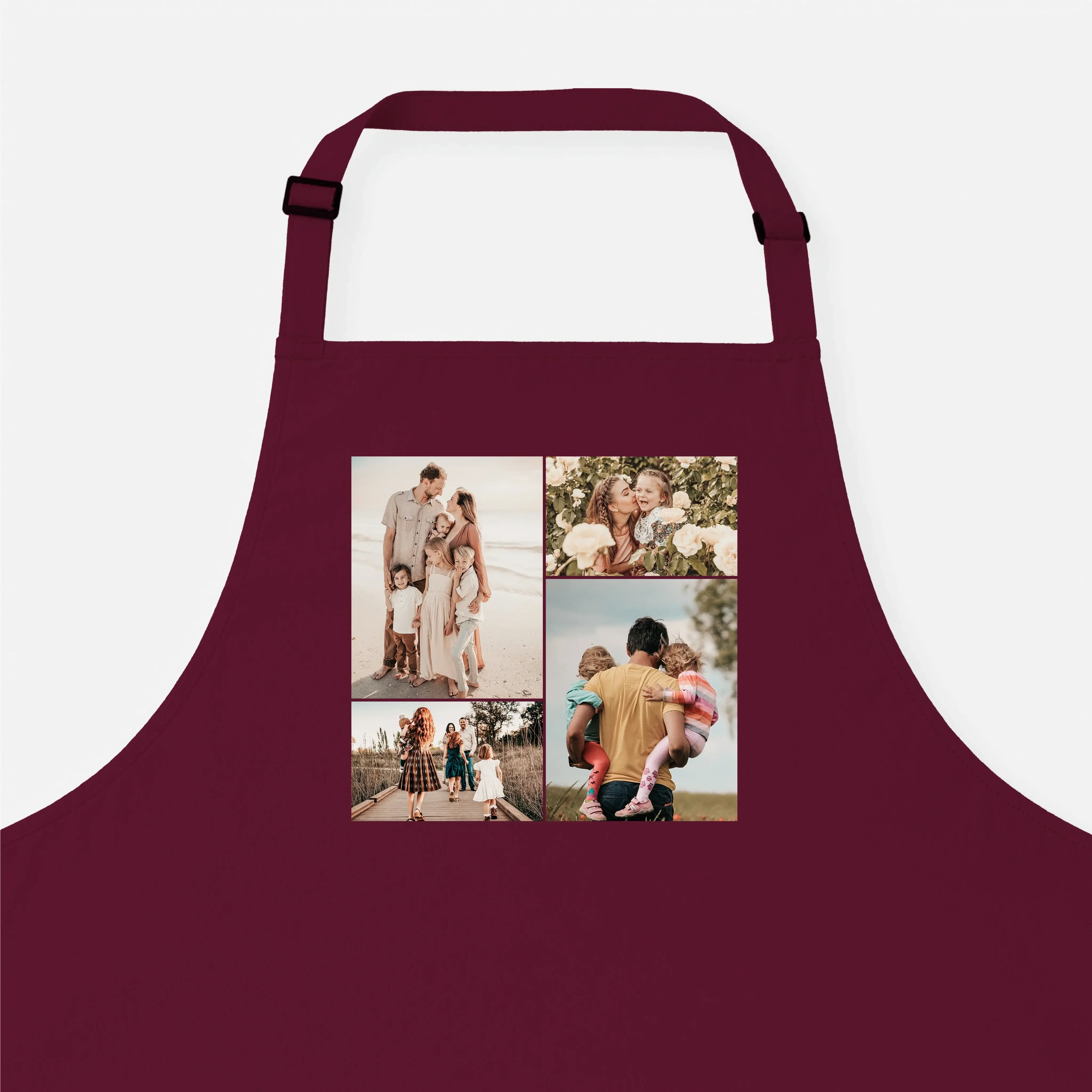 Kochschürze Foto No1-Kochschürze-famprints-Kochschürze Foto No1 ist die ideale Wahl, wenn du Kochen, Backen oder Grillen mit einer ganz persönlichen Note verbinden möchtest. Bei famprints gestaltest du deine Kochschürze mit vier eigenen Fotos und verwande