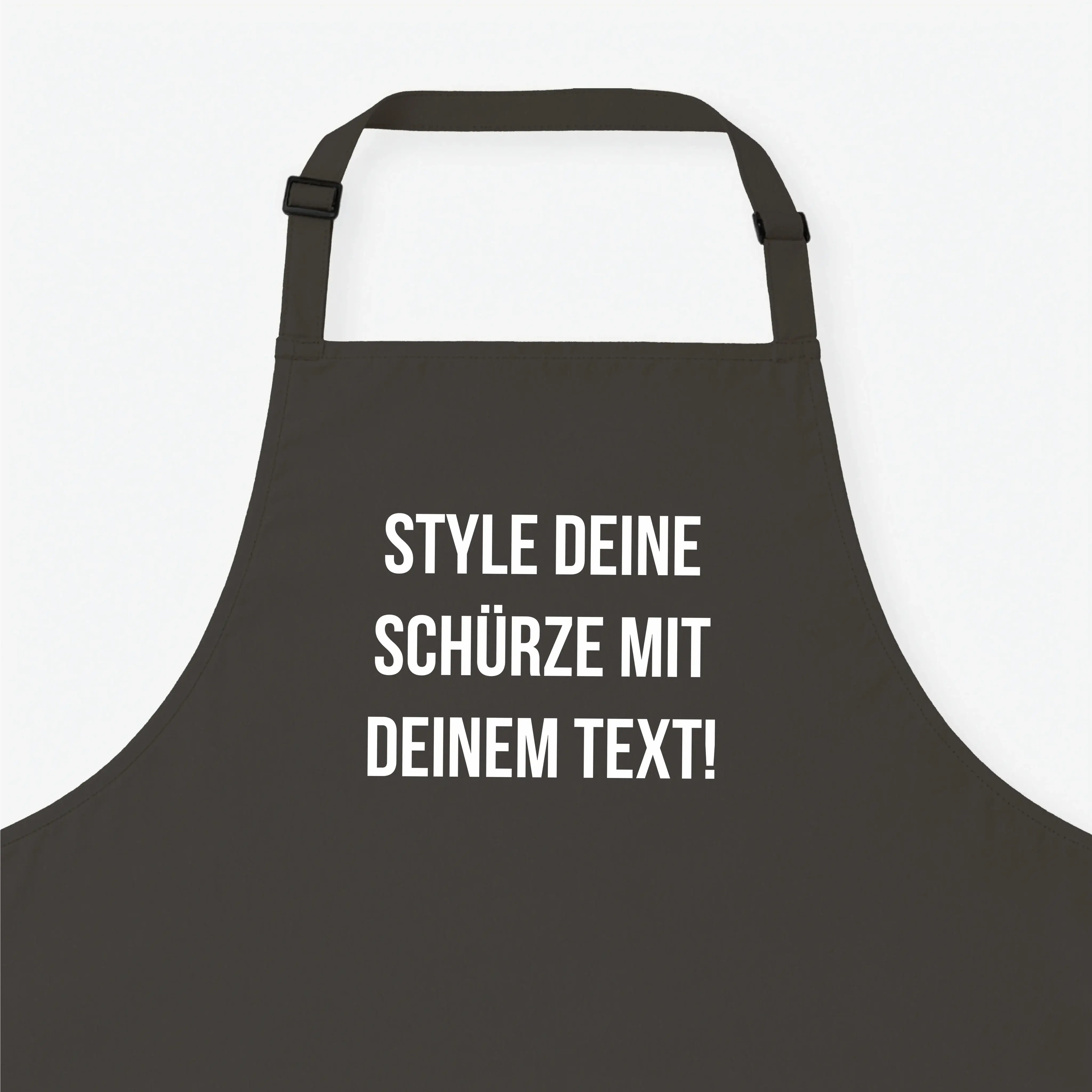 Kochschürze Eigener Text-Kochschürze-famprints-Kochschürze Eigener Text ist die perfekte Wahl, wenn du beim Kochen, Backen oder Grillen etwas Persönliches tragen möchtest. Bei famprints gestaltest du deine Schürze mit deinem Wunschtext und machst daraus e