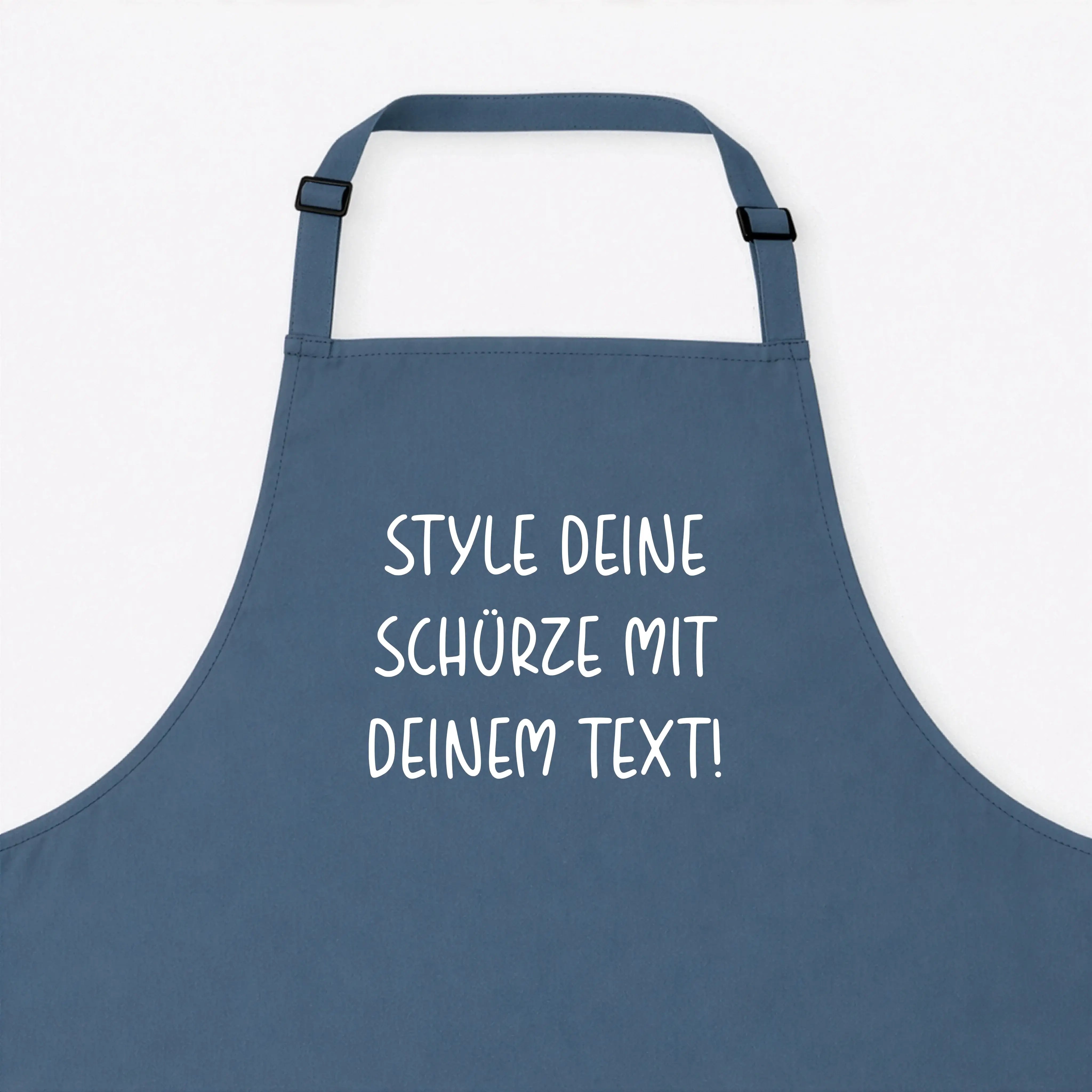 Kochschürze Eigener Text-Kochschürze-famprints-Kochschürze Eigener Text ist die perfekte Wahl, wenn du beim Kochen, Backen oder Grillen etwas Persönliches tragen möchtest. Bei famprints gestaltest du deine Schürze mit deinem Wunschtext und machst daraus e