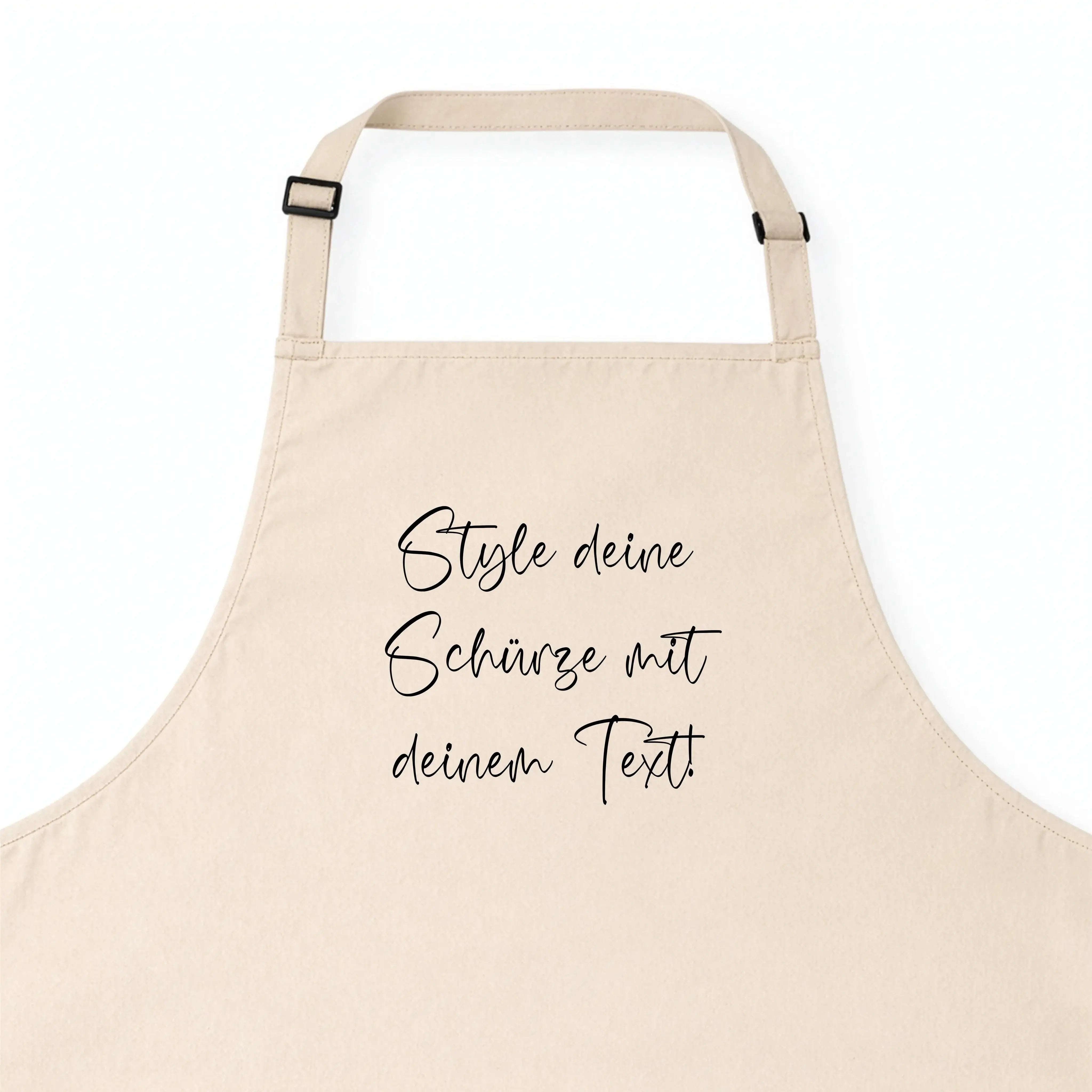 Kochschürze Eigener Text-Kochschürze-famprints-Kochschürze Eigener Text ist die perfekte Wahl, wenn du beim Kochen, Backen oder Grillen etwas Persönliches tragen möchtest. Bei famprints gestaltest du deine Schürze mit deinem Wunschtext und machst daraus e