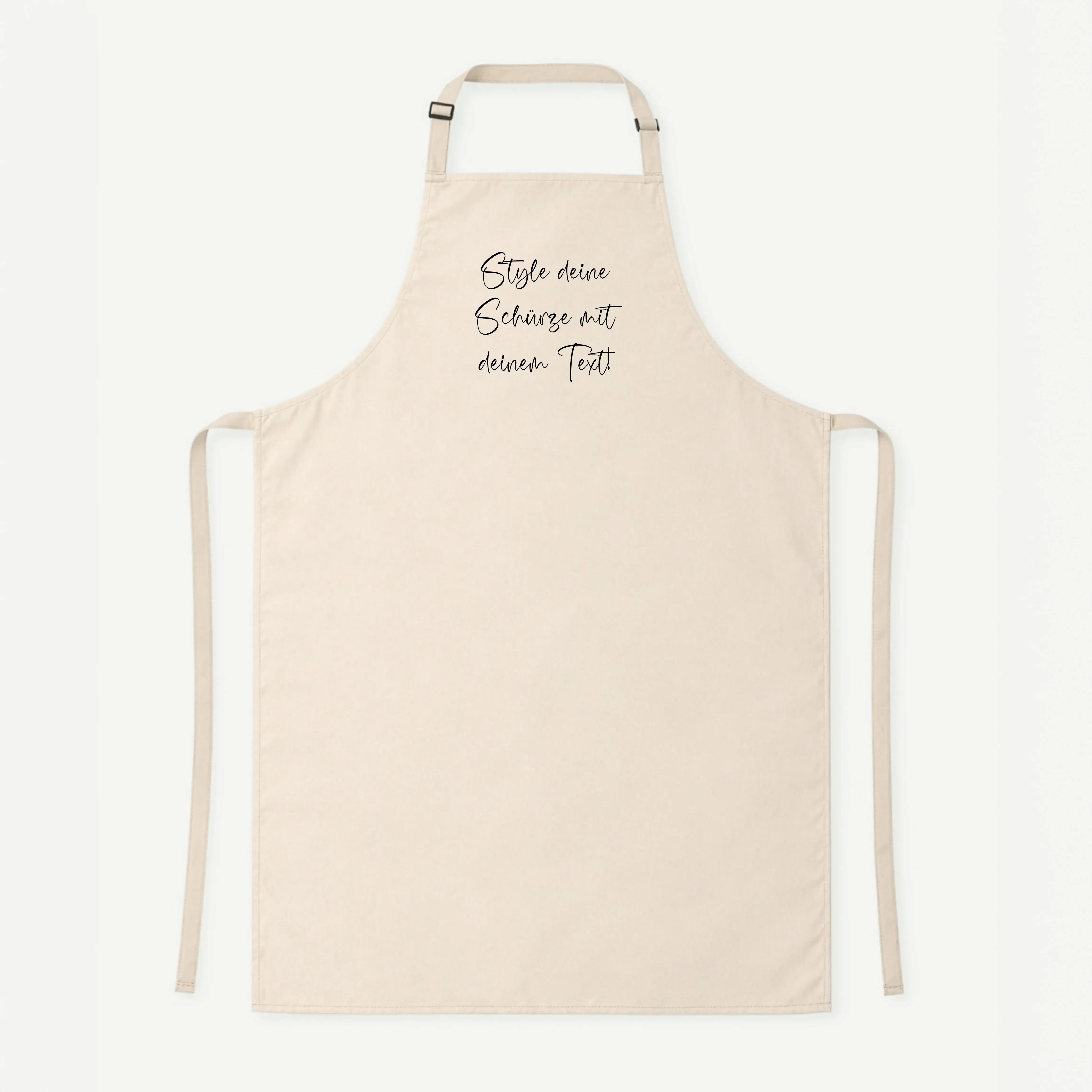 Kochschürze Eigener Text-Kochschürze-famprints-Kochschürze Eigener Text ist die perfekte Wahl, wenn du beim Kochen, Backen oder Grillen etwas Persönliches tragen möchtest. Bei famprints gestaltest du deine Schürze mit deinem Wunschtext und machst daraus e