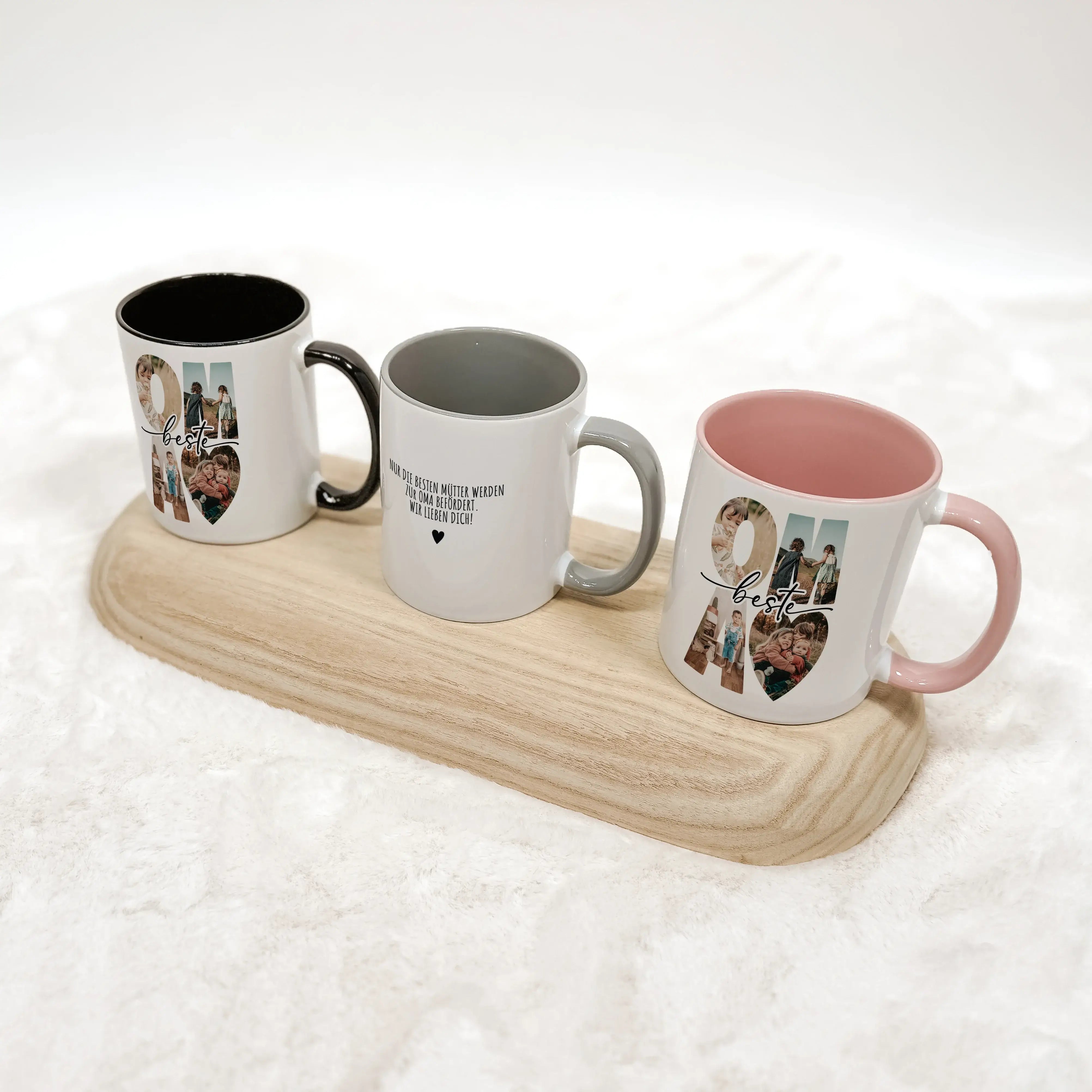 Tasse beste Oma - Keramik Tasse - famprints - Entdecke die Tasse "bester Oma" – das perfekte Geschenk, das sofort Freude bereitet und ein Lächeln auf das Gesicht deiner Oma zaubert. Mit dieser personalisierten Keramiktasse schaffst du eine emotionale Verb