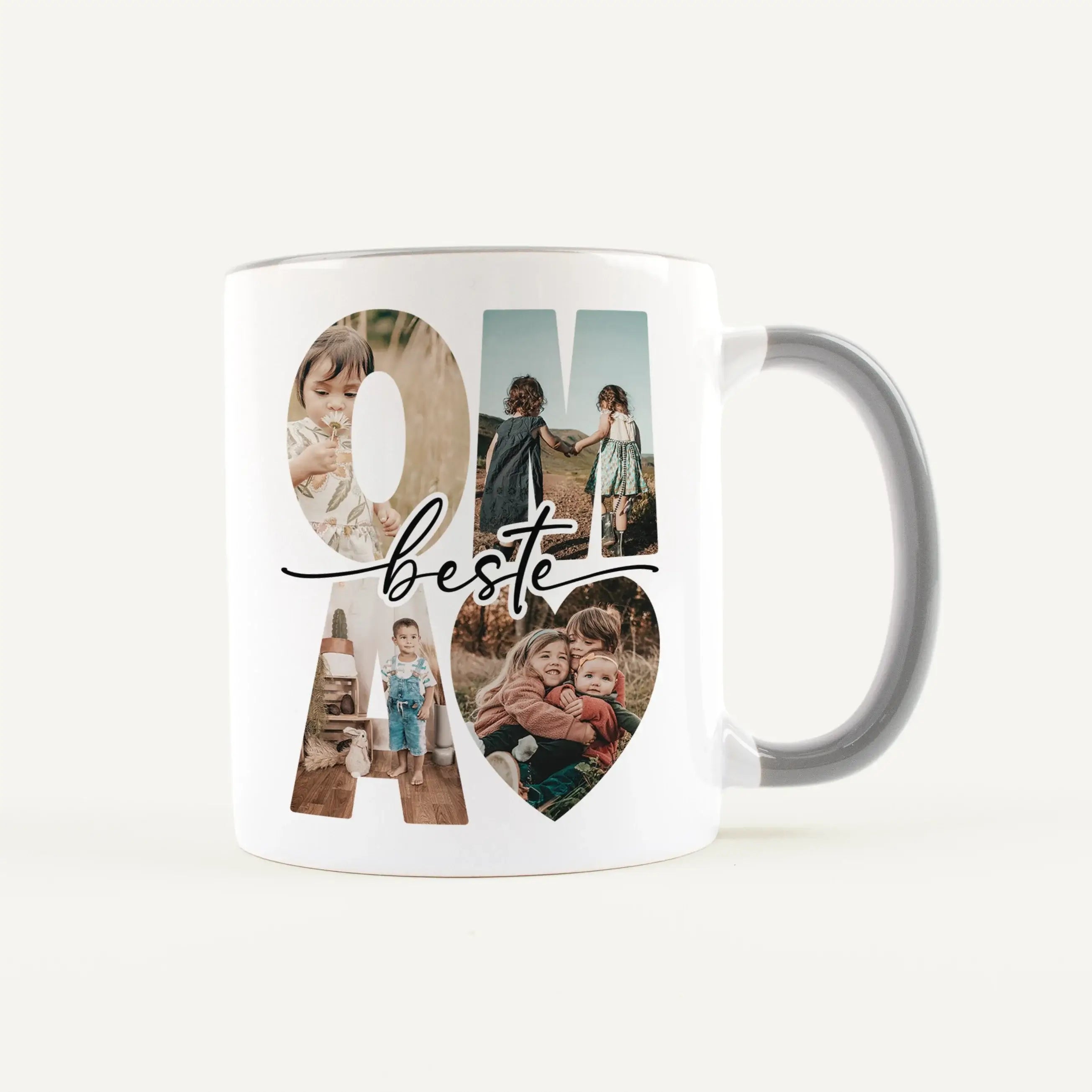 Tasse beste Oma - Keramik Tasse - famprints - Entdecke die Tasse "bester Oma" – das perfekte Geschenk, das sofort Freude bereitet und ein Lächeln auf das Gesicht deiner Oma zaubert. Mit dieser personalisierten Keramiktasse schaffst du eine emotionale Verb
