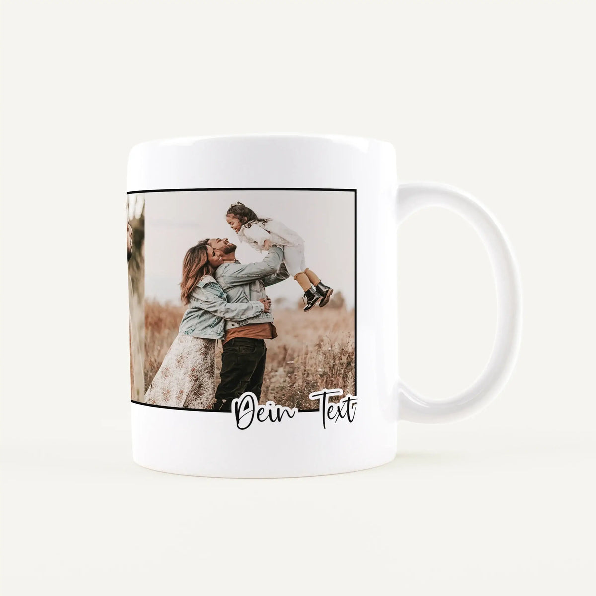 Foto Tasse mit Text