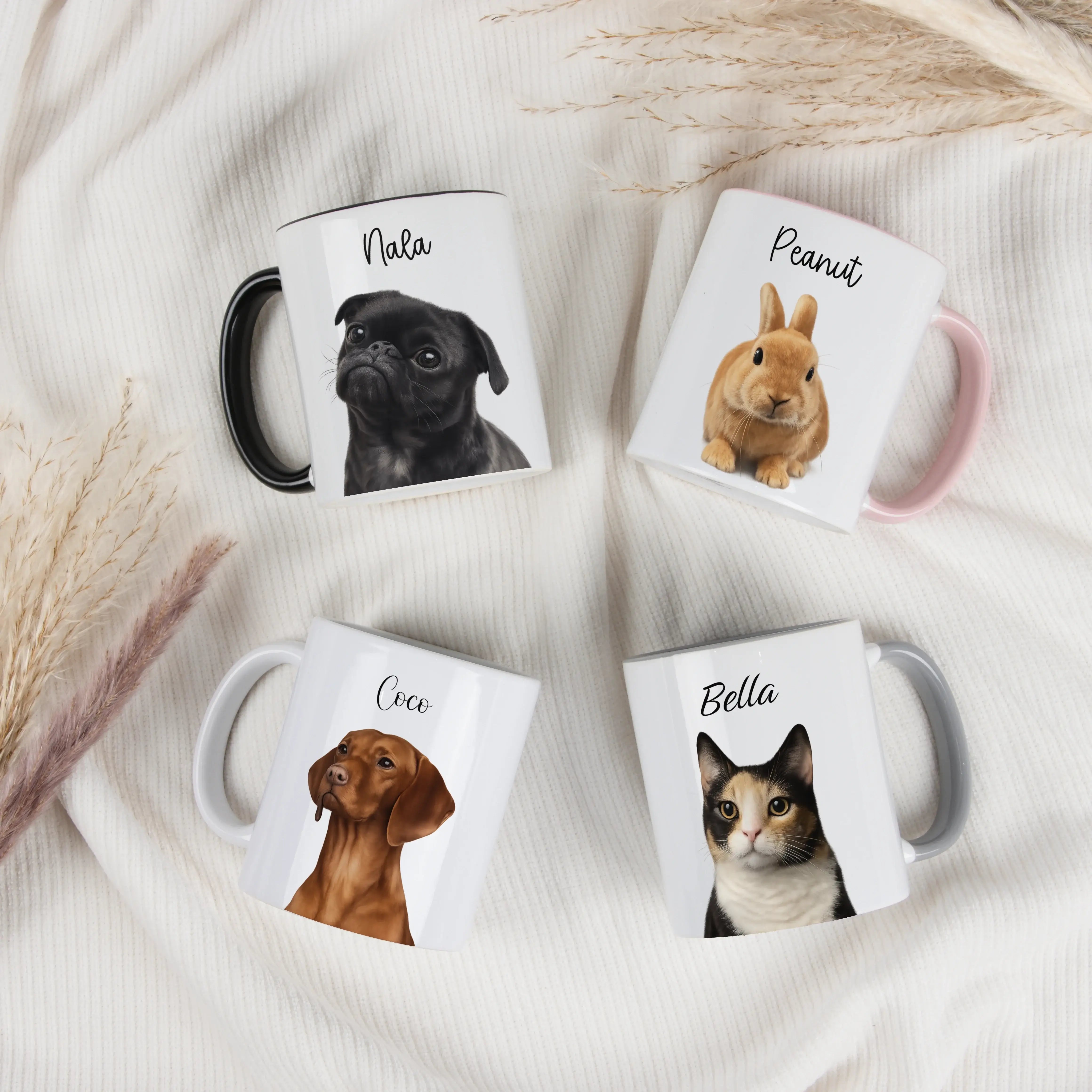 Tasse Haustier-Keramik Tasse-famprints-Tasse Haustier individuell mit Foto und Name gestalten und ein persönliches Geschenk für Tierliebhaber kreieren. Jetzt selbst gestalten!
