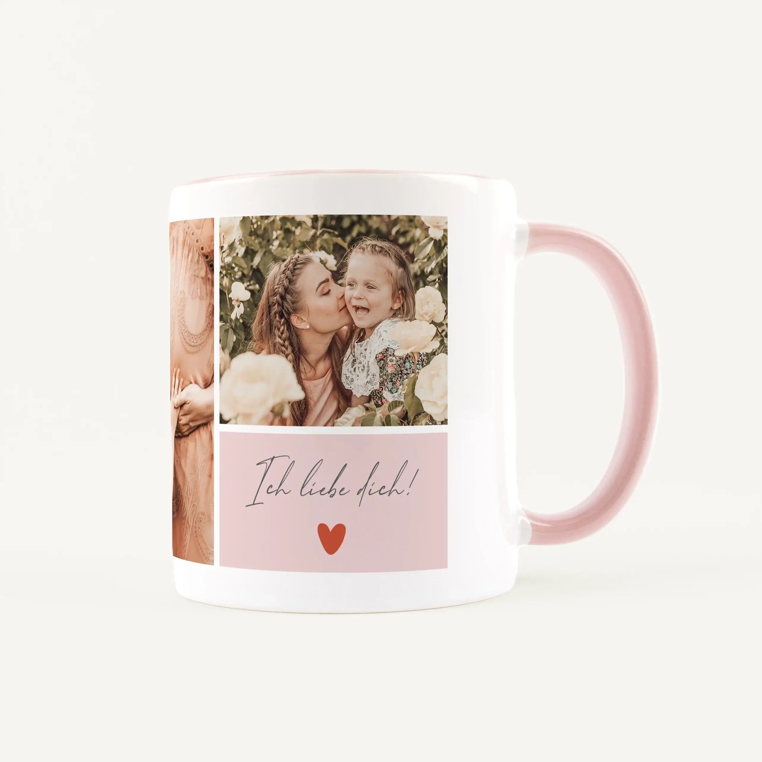 Tasse Foto Liebe-Keramik Tasse-famprints-Tasse Foto Liebe ist mehr als nur ein Becher – sie ist deine persönliche Erinnerung für jeden Tag. Bei famprints gestaltest du deine Fototasse ganz einfach selbst und machst aus vier Lieblingsbildern ein individuel