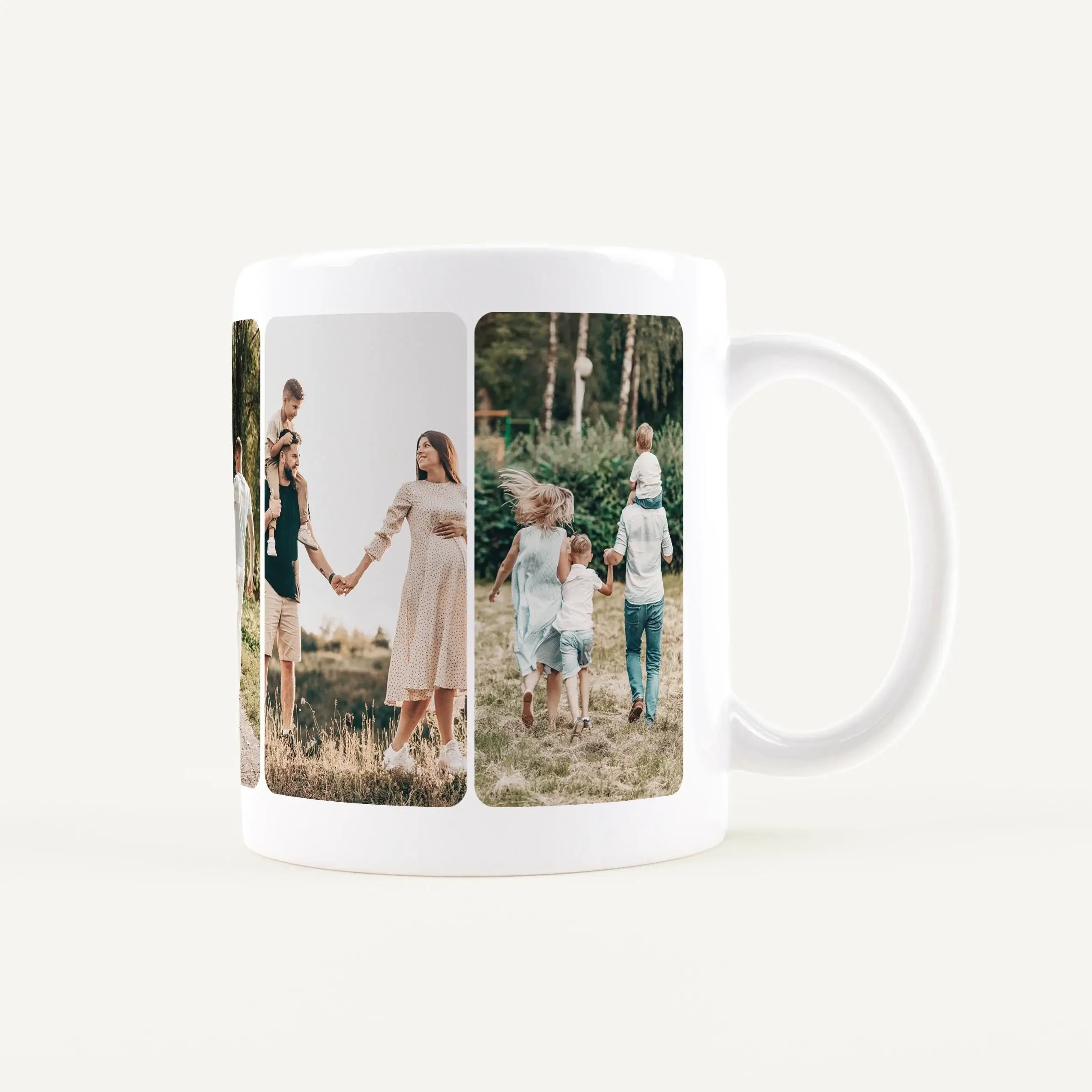 Fototasse Multi-Keramik Tasse-famprints-Die Fototasse Multi von famprints macht aus deinen Lieblingsbildern ein persönliches Alltagsprodukt. Gestalte deine eigene Foto Tasse mit bis zu 10 Bildern und erstelle eine individuelle Fotocollage, die deine schön