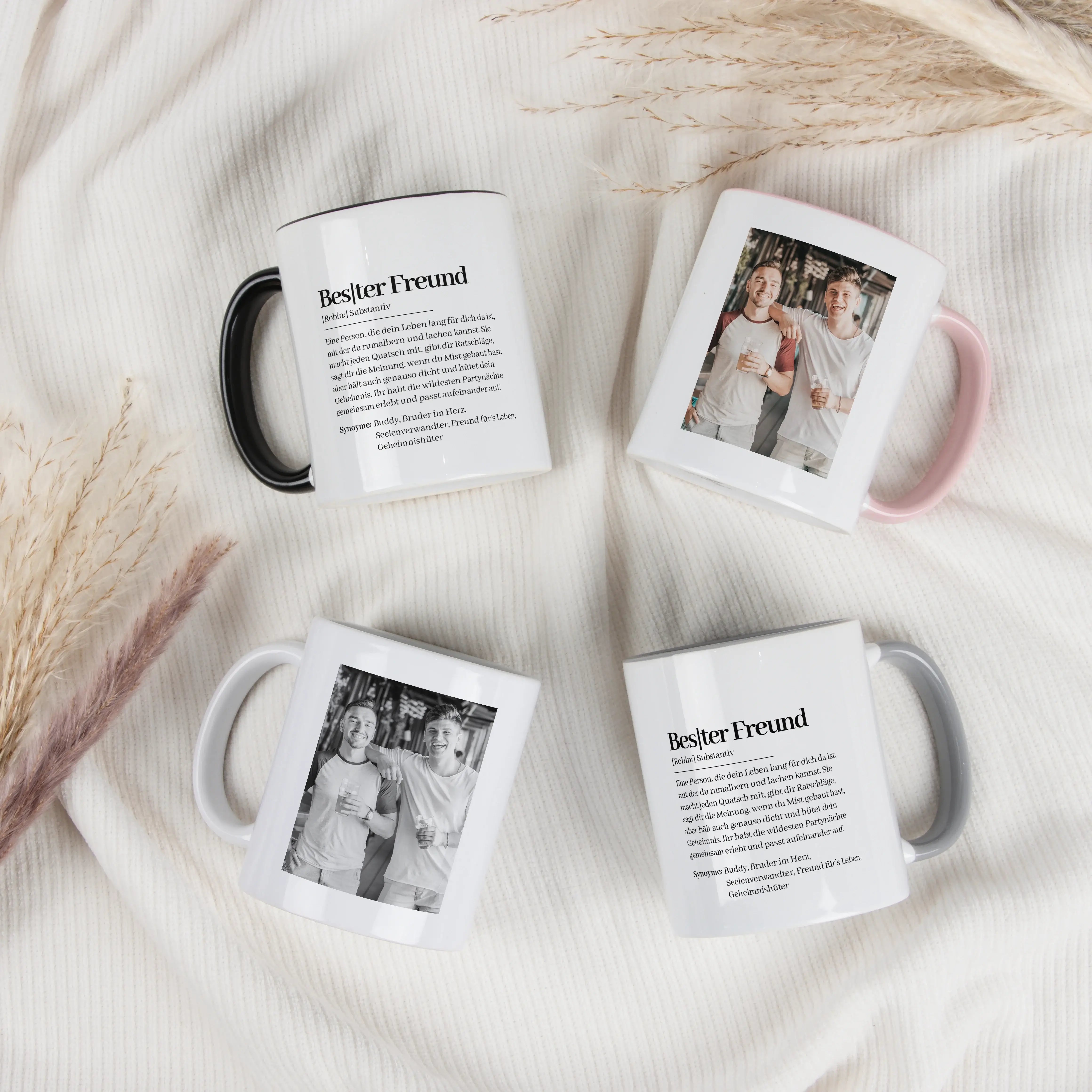 Tasse Definition Bester Freund-Keramik Tasse-famprints-Die Tasse Definition Bester Freund von famprints ist eine persönliche Geschenkidee für Menschen, die nicht einfach irgendetwas verschenken möchten. Das Design im Duden Stil beschreibt auf liebevolle W