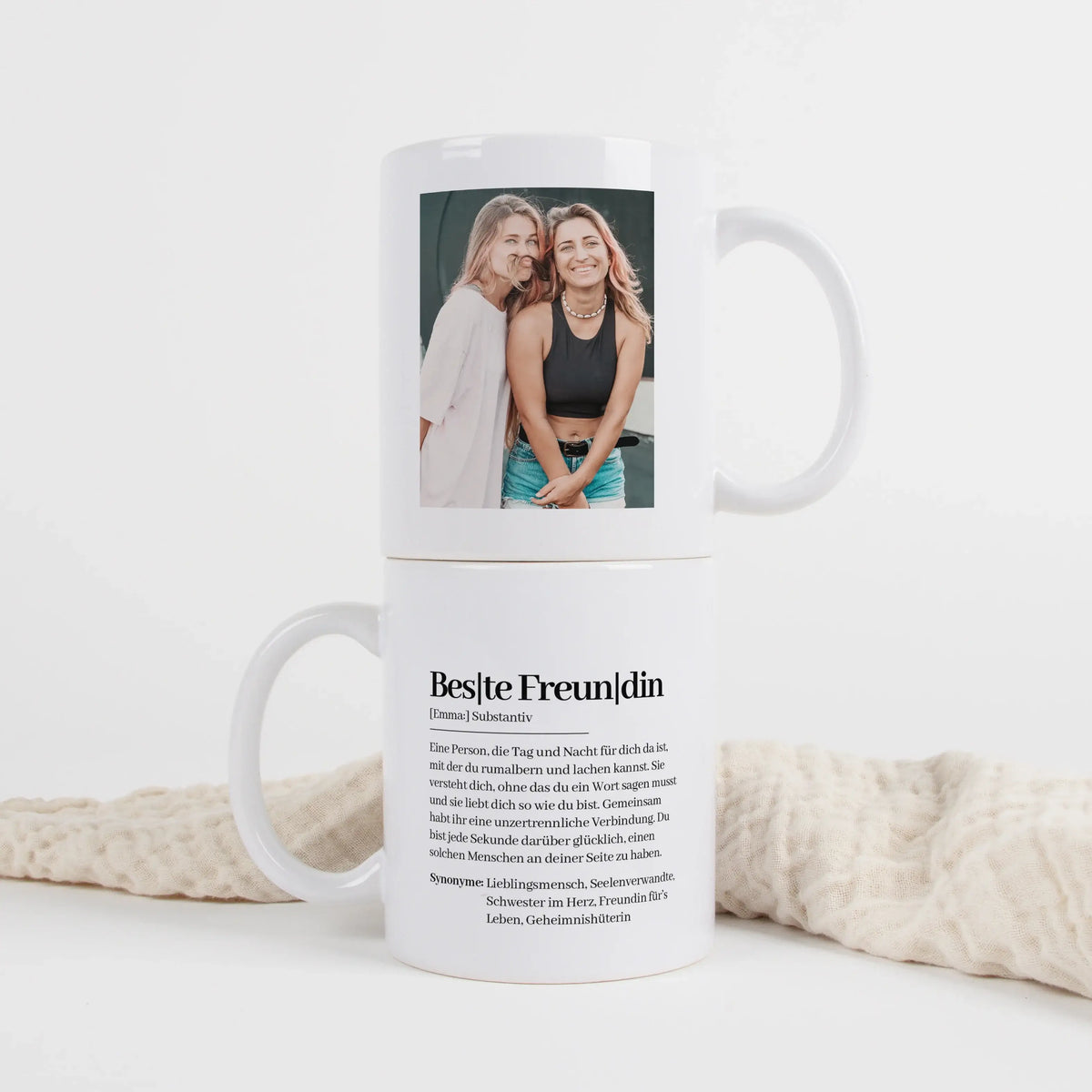 Tasse Definition Beste Freundin-Keramik Tasse-famprints-personalisiertes-geschenk