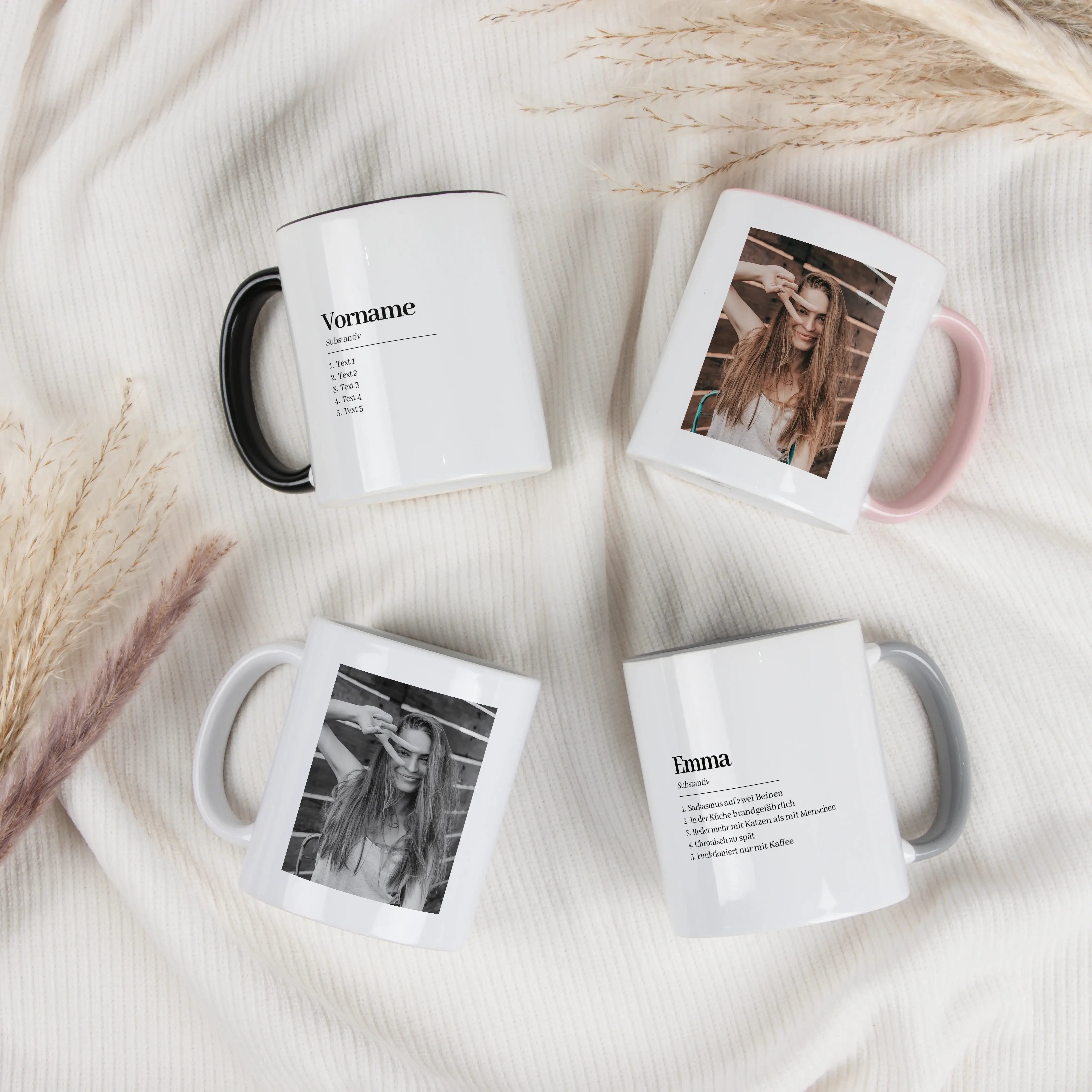 Namen Tasse Definition-Keramik Tasse-famprints-Die Namen Tasse Definition ist mehr als nur eine Tasse für Kaffee oder Tee. Du gestaltest hier eine persönliche Tasse mit Namen, die genau zu einem Menschen passt, den du überraschen möchtest. Unter dem Namen