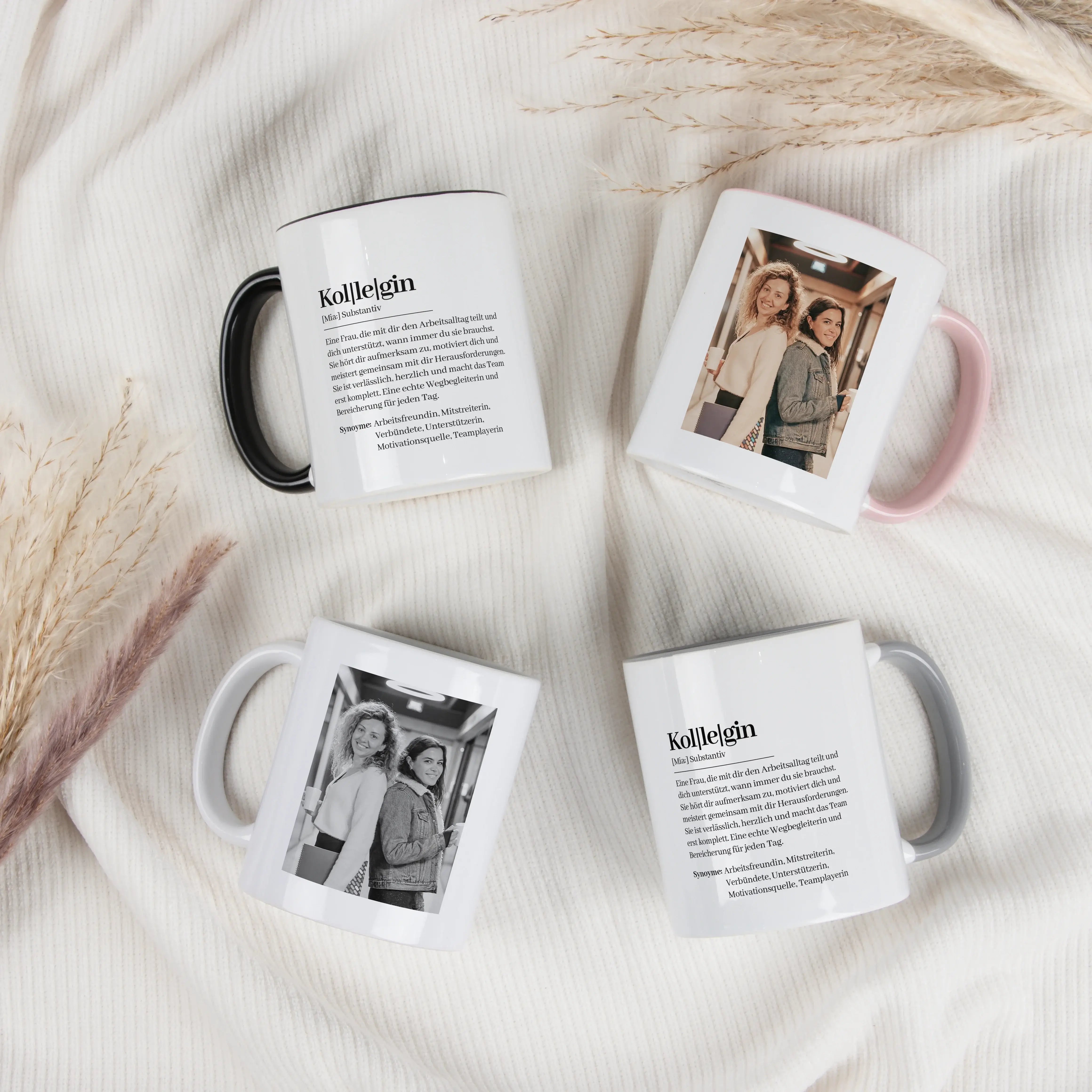 Tasse Definition Kollegin-Keramik Tasse-famprints-Die Tasse Definition Kollegin ist mehr als eine kleine Aufmerksamkeit für den Schreibtisch: Sie macht aus einem Alltagsmoment ein persönliches Geschenk mit Bedeutung. Der liebevolle Definitionstext im Dude