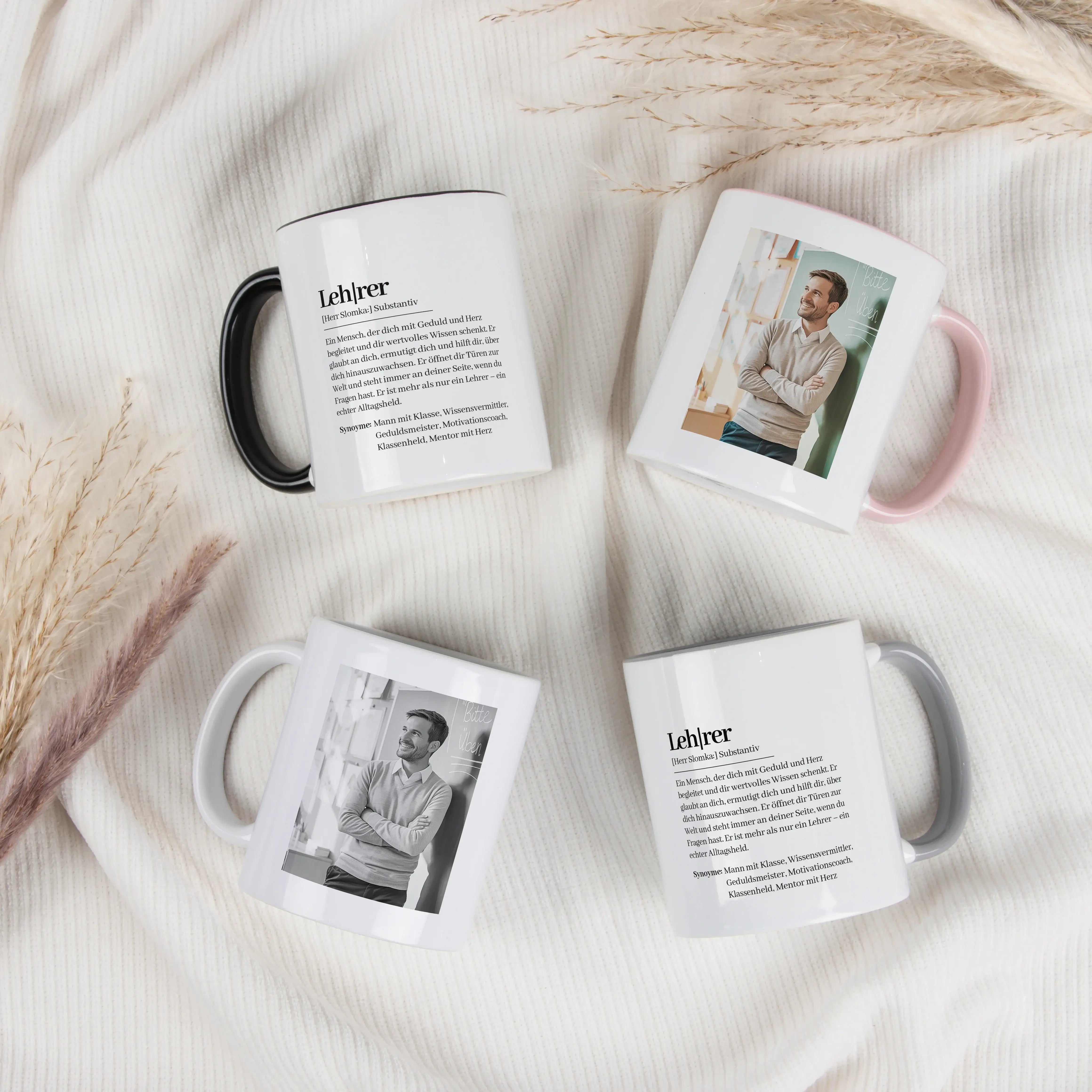 Tasse Definition Lehrer-Keramik Tasse-famprints-Tasse Definition Lehrer – ein persönliches Geschenk, das von Herzen kommt. Diese Tasse verbindet eine liebevolle Definition im Duden Stil mit deiner eigenen Note und macht daraus ein Geschenk, das im Schulal