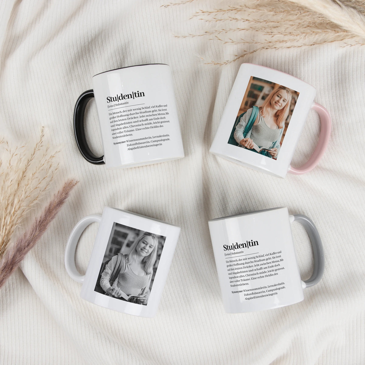 Tasse Definition Studentin - Keramik Tasse - Personalisiertes Geschenk