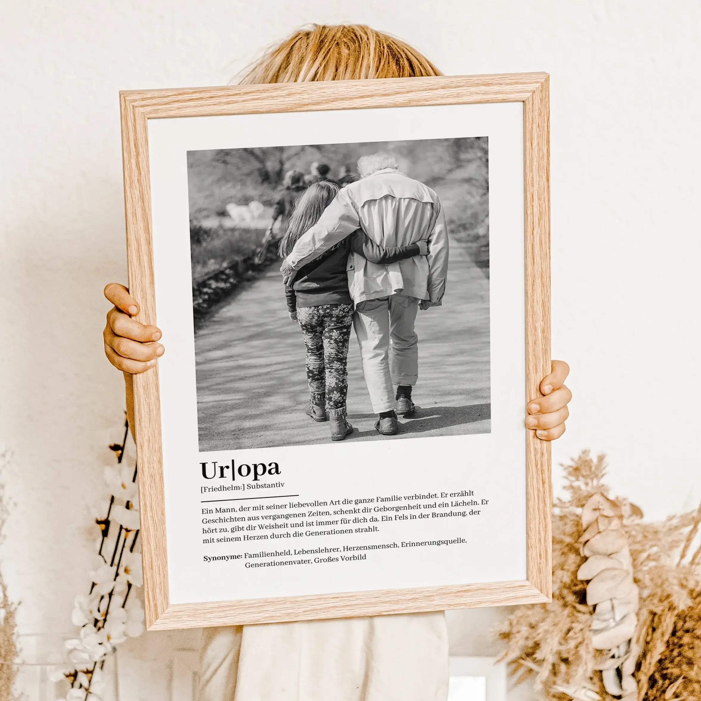 Uropa Definition Poster mit Foto-Personalisiertes Poster-famprints-Suchst du nach einem einzigartigen Geschenk für deinen Uropa? Unser Uropa Definition Poster mit Foto ist die perfekte Wahl! Dieses liebevoll gestaltete Poster zeigt auf besondere Weise, wi