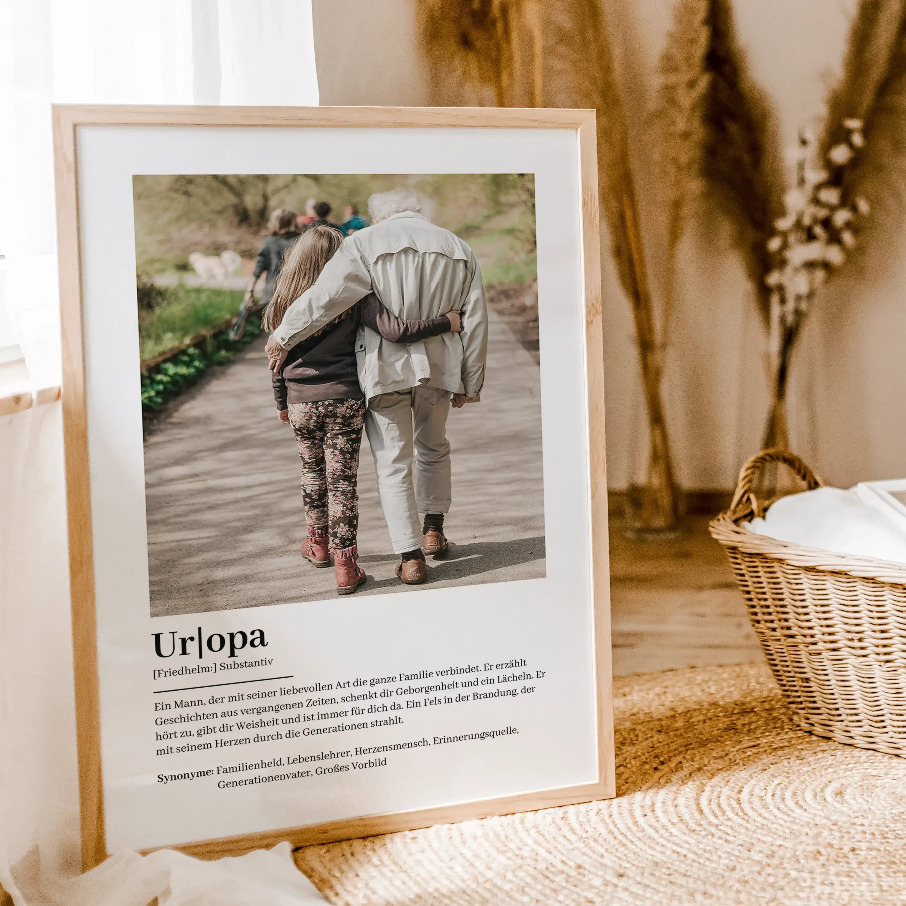 Uropa Definition Poster mit Foto-Personalisiertes Poster-famprints-Suchst du nach einem einzigartigen Geschenk für deinen Uropa? Unser Uropa Definition Poster mit Foto ist die perfekte Wahl! Dieses liebevoll gestaltete Poster zeigt auf besondere Weise, wi