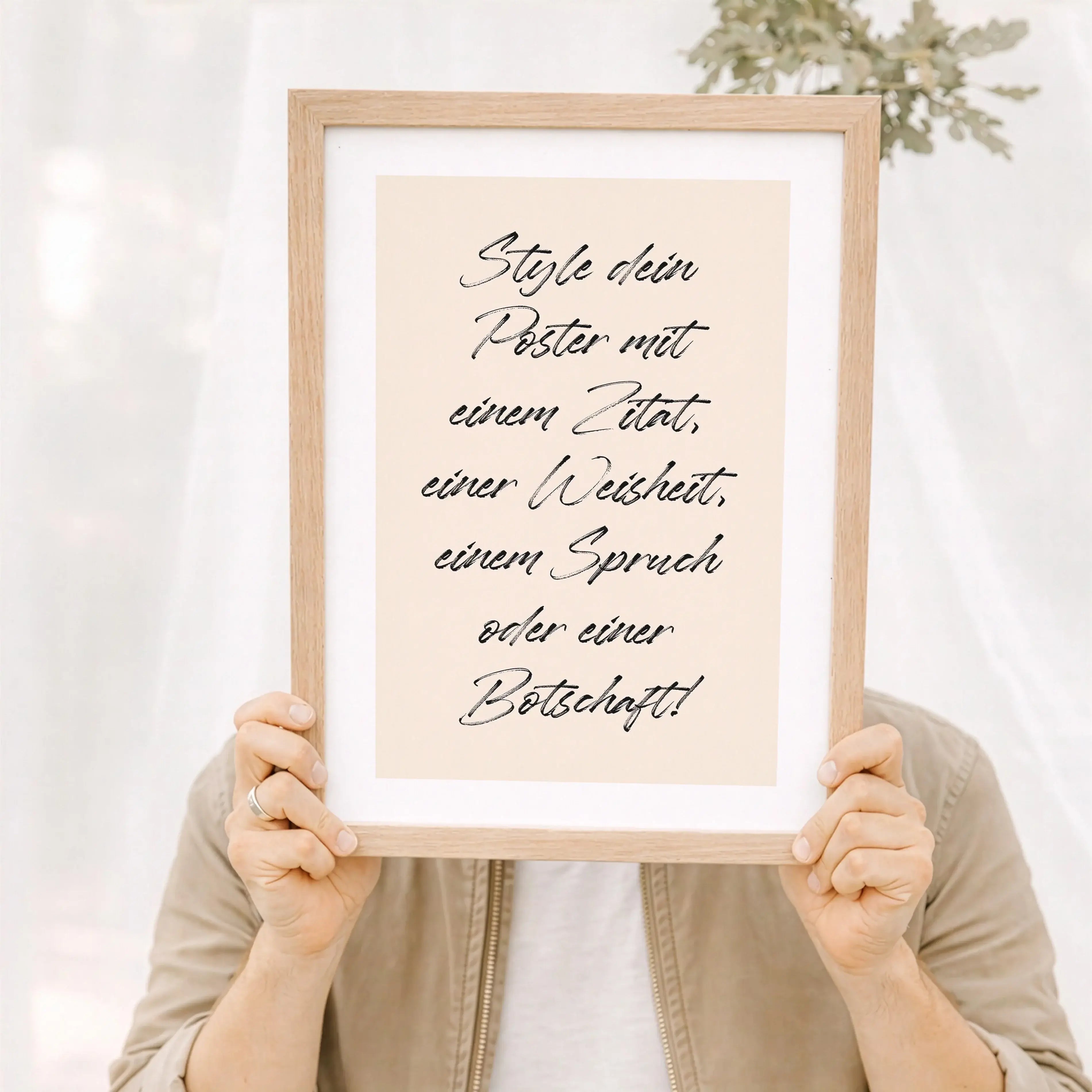 Text Poster-Personalisiertes Poster-famprints-Deine Wand soll mehr sagen als nur leer sein? Mit einem Text Poster von famprints bringst du genau die Worte nach Hause, die dir wichtig sind. Ob persönlicher Spruch, liebevolle Botschaft, moderner Leitsatz od