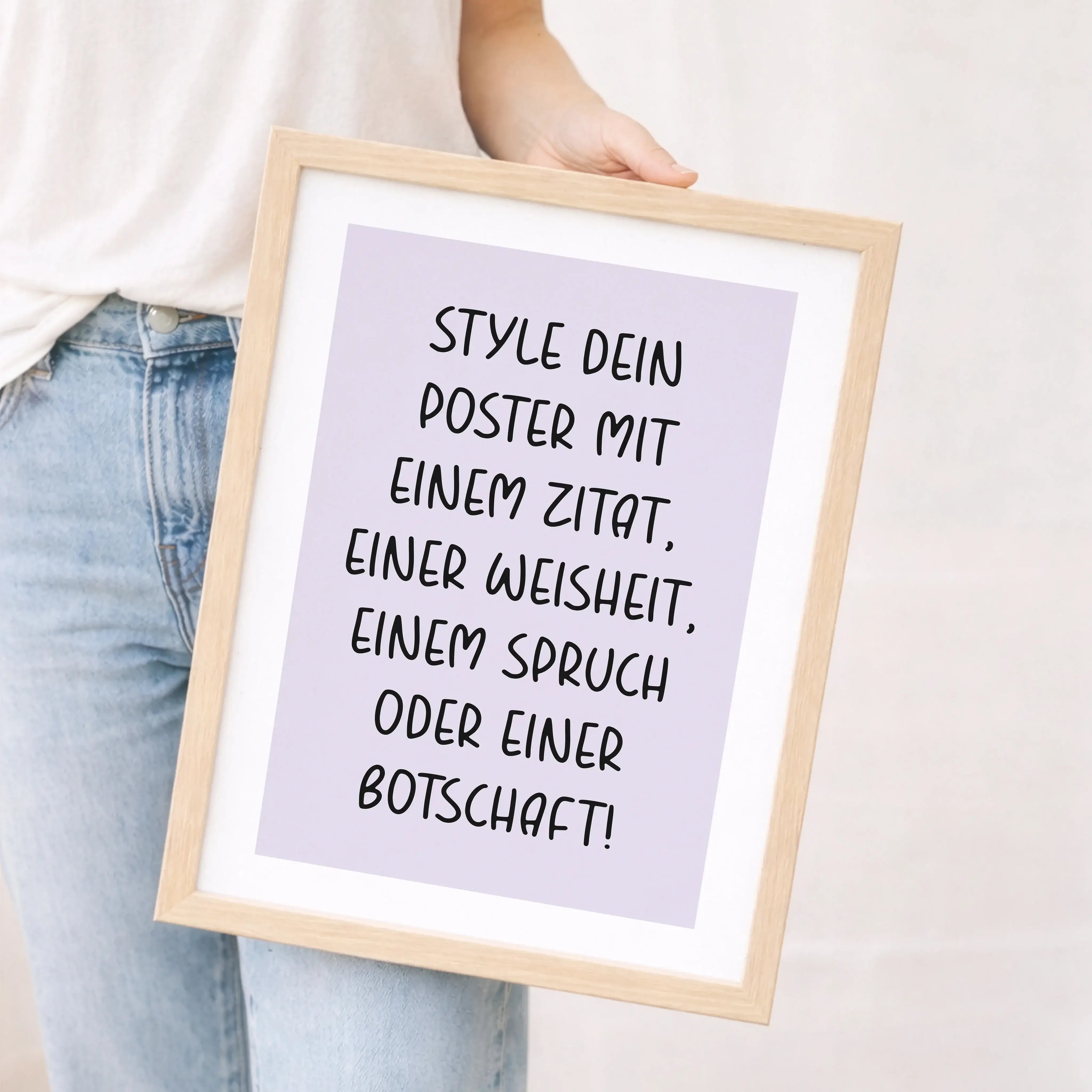 Text Poster-Personalisiertes Poster-famprints-Deine Wand soll mehr sagen als nur leer sein? Mit einem Text Poster von famprints bringst du genau die Worte nach Hause, die dir wichtig sind. Ob persönlicher Spruch, liebevolle Botschaft, moderner Leitsatz od