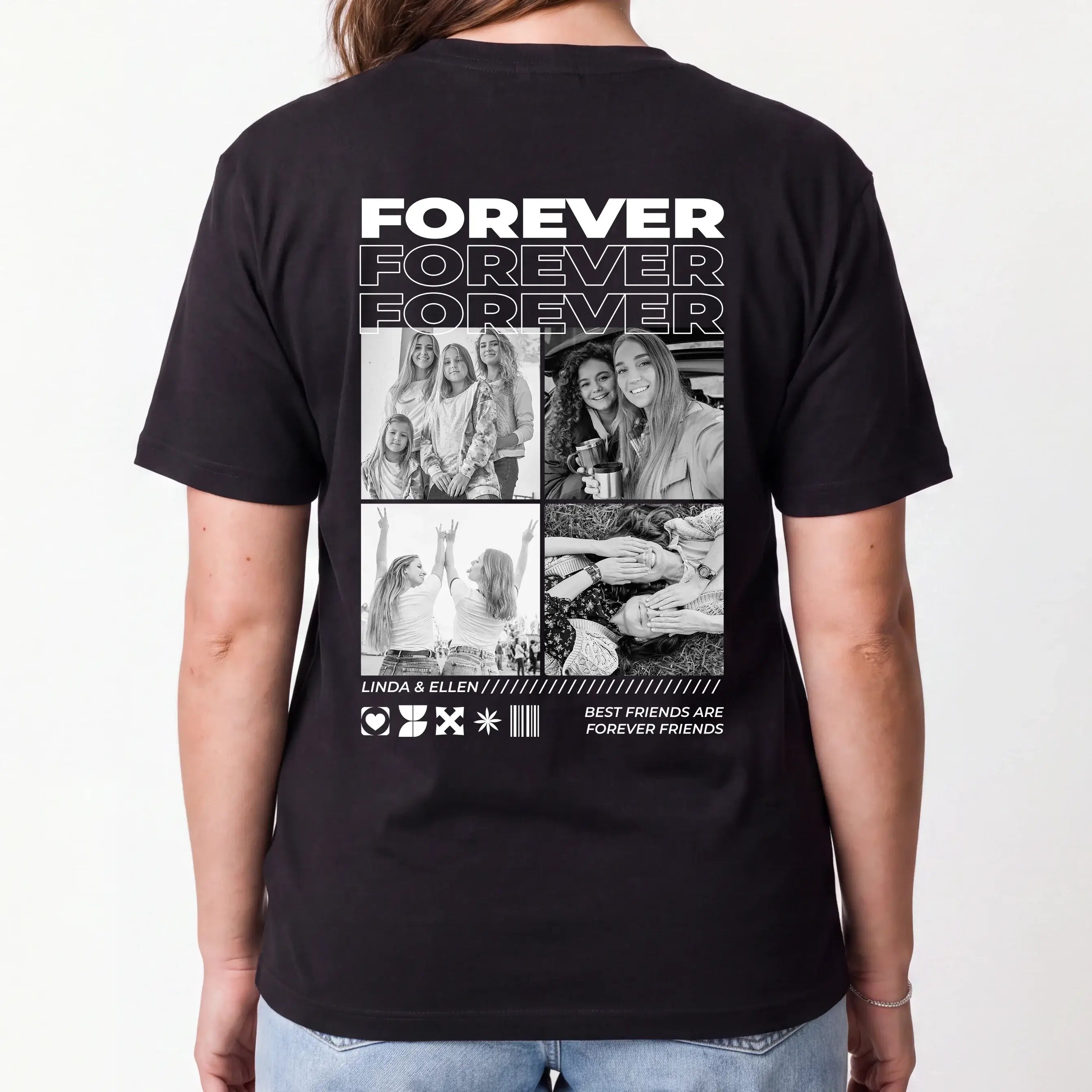 T-Shirt - Personalisiertes T-Shirt FOREVER - personalisiert