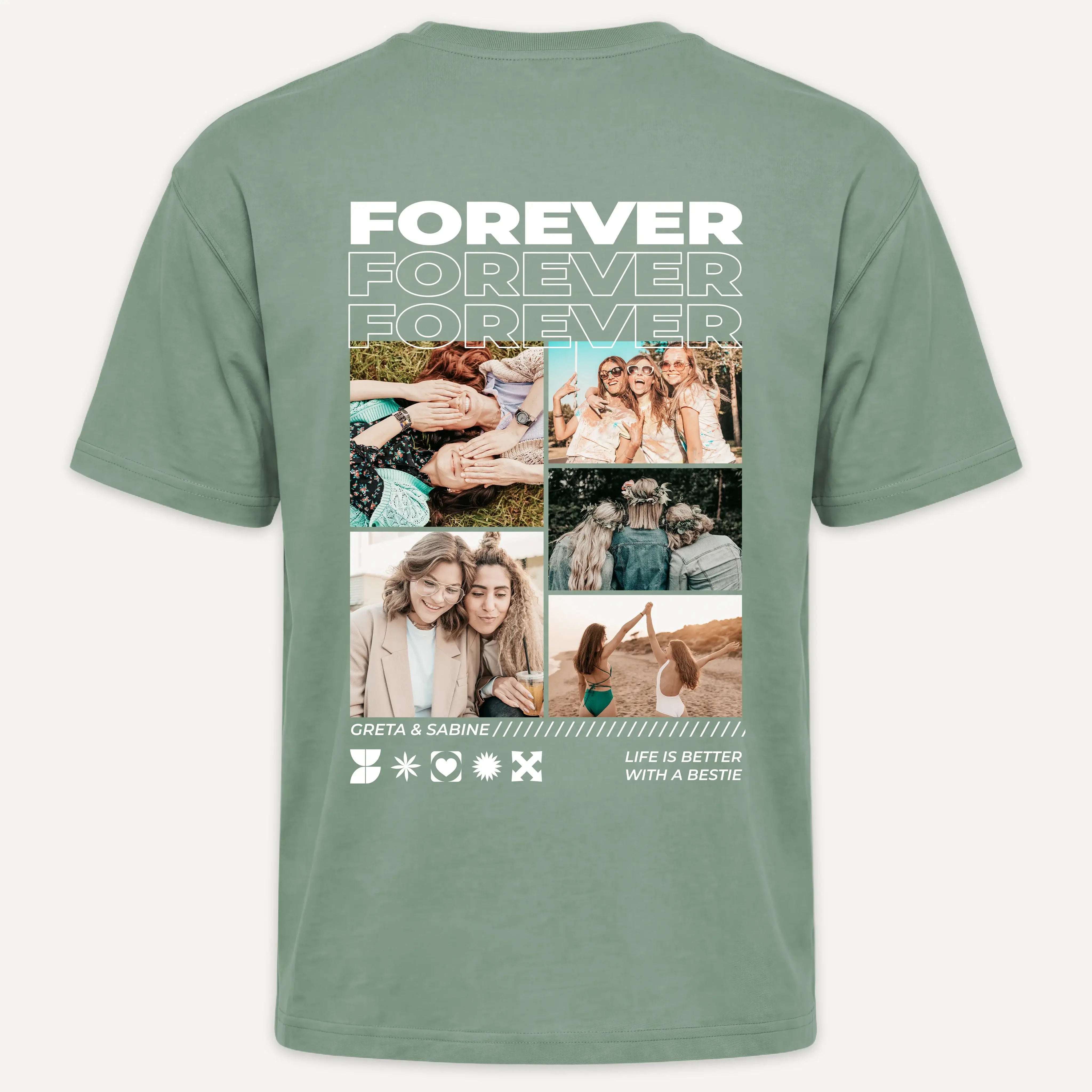 T-Shirt - Personalisiertes T-Shirt FOREVER - personalisiert