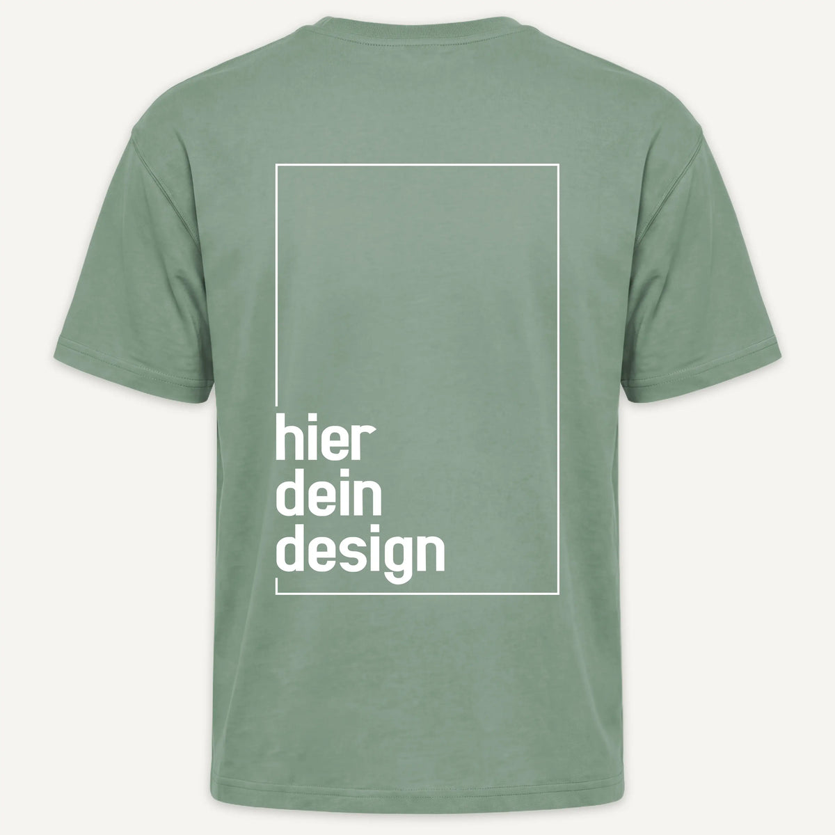 T-Shirt Dein Design - beidseitig-T-Shirt-famprints-personalisiertes-Shirt