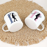 Emaille Tasse mit Namen Tennis-famprints-Emaille Tasse-Entdecke die Emaille Tasse mit Namen Tennis – dein perfekter Begleiter für jede Sportpause. Diese personalisierte Tasse bringt nicht nur deinen Namen und Initialen zur Geltung, sondern auch die Silhou