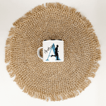 Emaille Tasse mit Namen Laufen-famprints-Emaille Tasse-Entdecke die personalisierte Emaille Tasse mit deinem Namen und Initial! Diese Tasse bietet dir nicht nur ein einzigartiges Trinkerlebnis, sondern wird auch schnell zu deinem Lieblingsbegleiter beim S