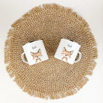 Emaille Tasse Fuchs Portrait-famprints-Emaille Tasse-Die Emaille Tasse Fuchs Portrait ist das ideale personalisierte Geschenk für kleine Tierliebhaber. Mit ihrem bezaubernden Fuchs-Porträt in lebendiger Aquarell-Optik wird sie garantiert zum Lieblingsbech