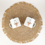 Emaille Tasse Gazelle Portrait-famprints-Emaille Tasse-Entdecke die zauberhafte Emaille Tasse Gazelle Portrait – das perfekte Geschenk für jedes Kind! Diese liebevoll designte Emaille Tasse personalisiert begeistert nicht nur mit ihrem charmanten Gazellen