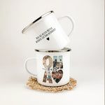 Emaille Tasse beste Oma - Emaille Tasse - famprints - Überrasche deine Oma mit der einzigartigen Emaille Tasse beste Oma – dem perfekten Geschenk, das von Herzen kommt. Diese persönliche Oma Tasse vereint Funktionalität mit emotionalem Wert und verkörpert