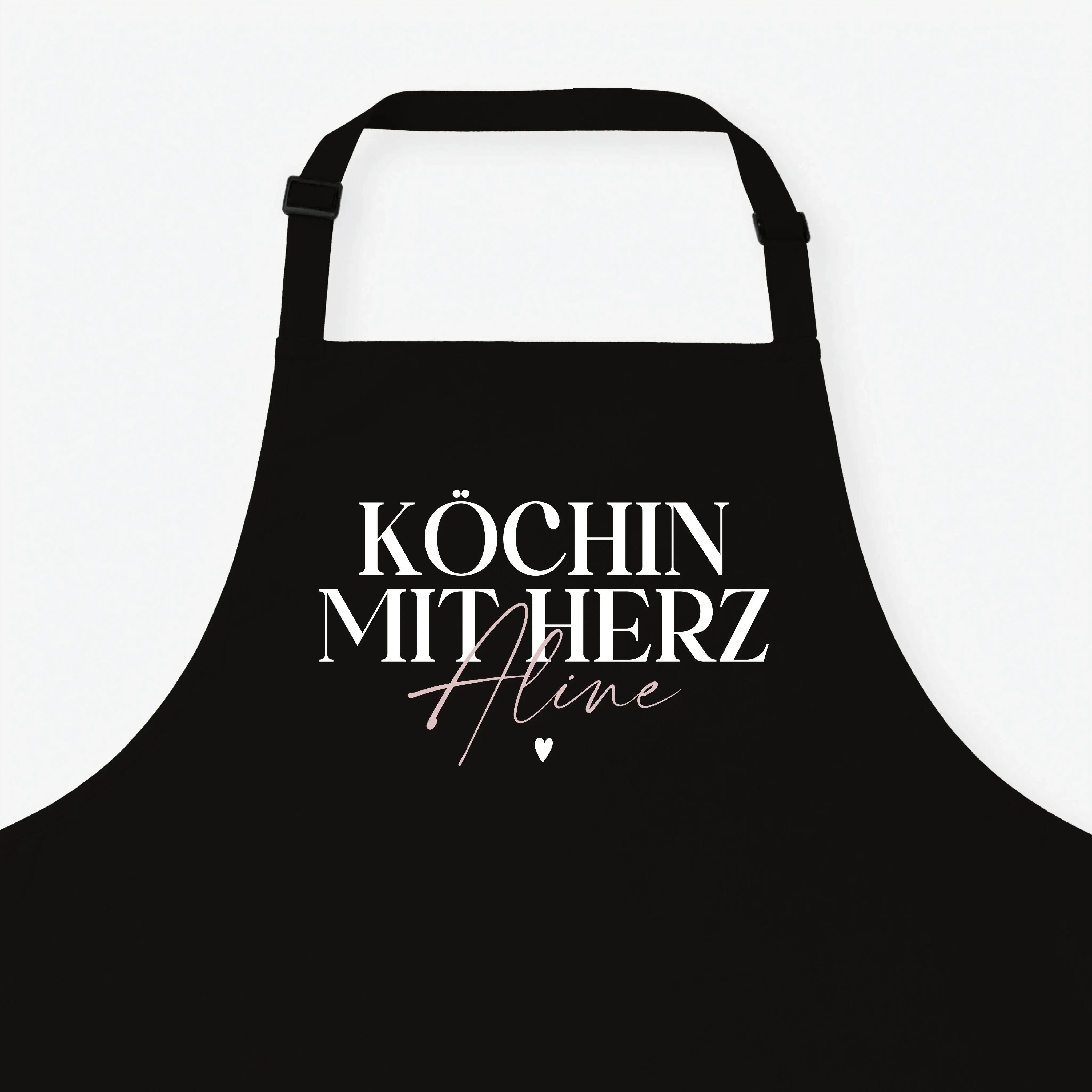 Kochschürze Köchin mit Herz