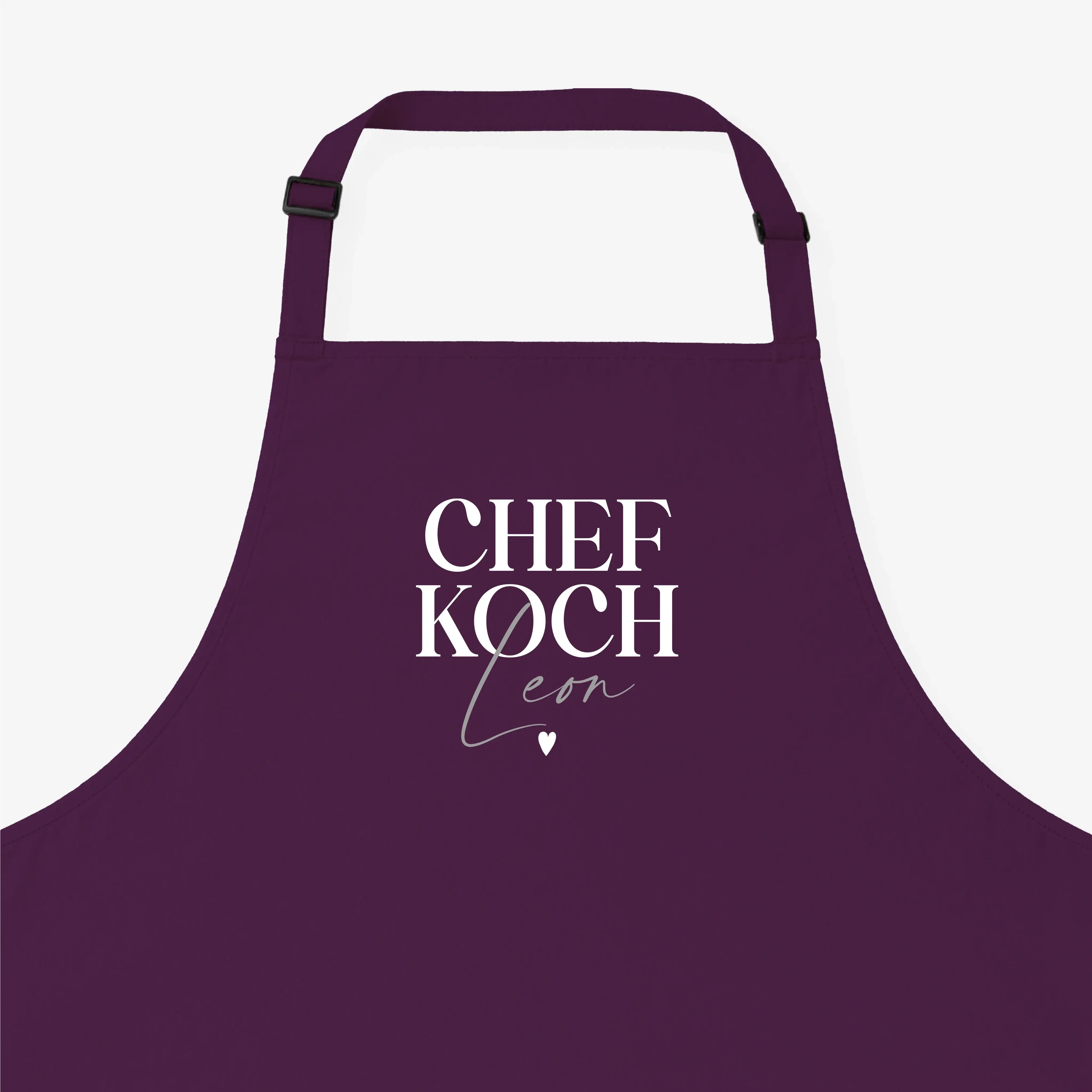 Kochschürze Chefkoch-Kochschürze-famprints-Die Kochschürze Chefkoch von famprints ist mehr als ein praktisches Küchenaccessoire. Sie wird mit deinem Wunsch­namen personalisiert und verwandelt jedes Kochen in einen ganz persönlichen Moment. Der klare Schri