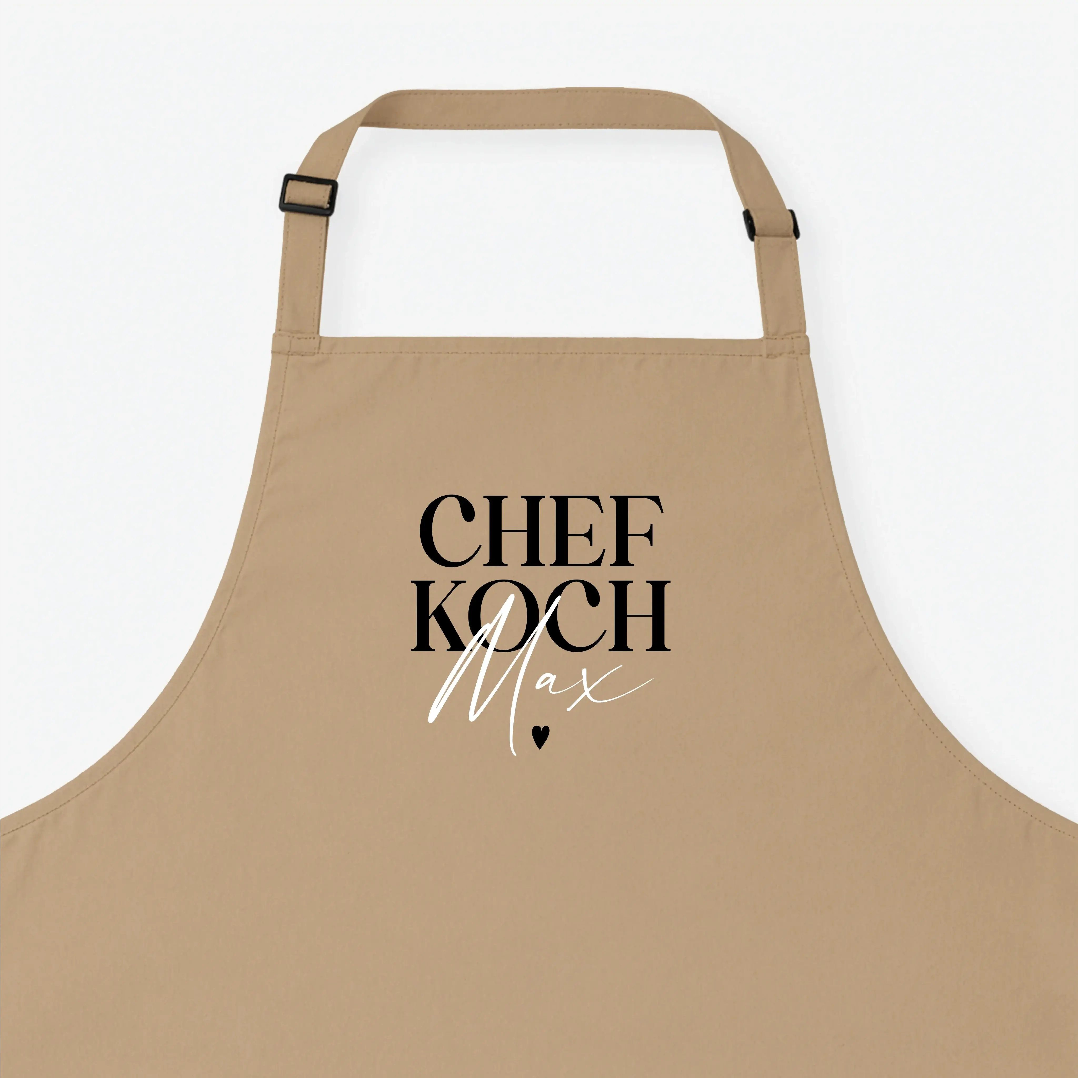Kochschürze Chefkoch-Kochschürze-famprints-Die Kochschürze Chefkoch von famprints ist mehr als ein praktisches Küchenaccessoire. Sie wird mit deinem Wunsch­namen personalisiert und verwandelt jedes Kochen in einen ganz persönlichen Moment. Der klare Schri