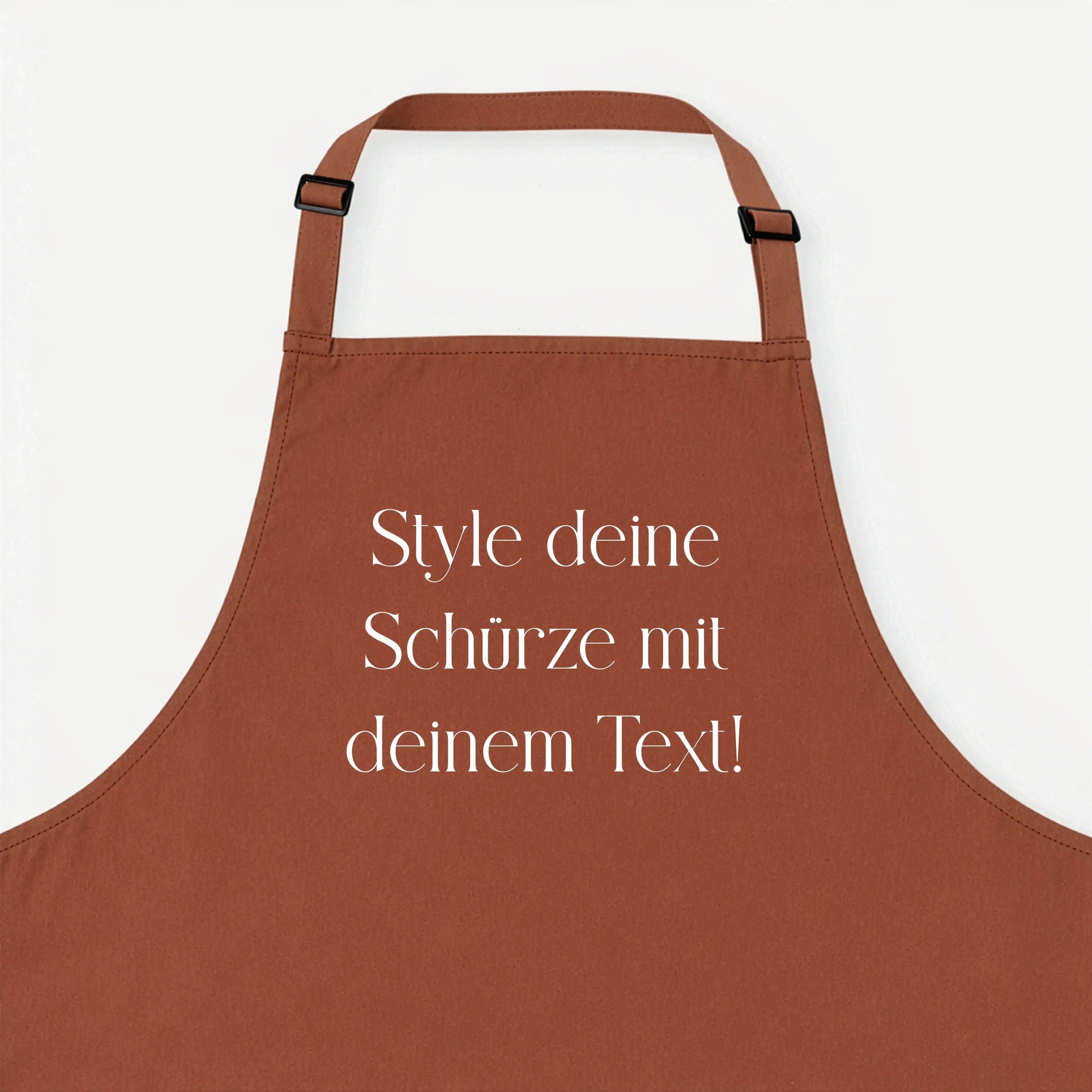 Kochschürze Eigener Text-Kochschürze-famprints-Kochschürze Eigener Text ist die perfekte Wahl, wenn du beim Kochen, Backen oder Grillen etwas Persönliches tragen möchtest. Bei famprints gestaltest du deine Schürze mit deinem Wunschtext und machst daraus e