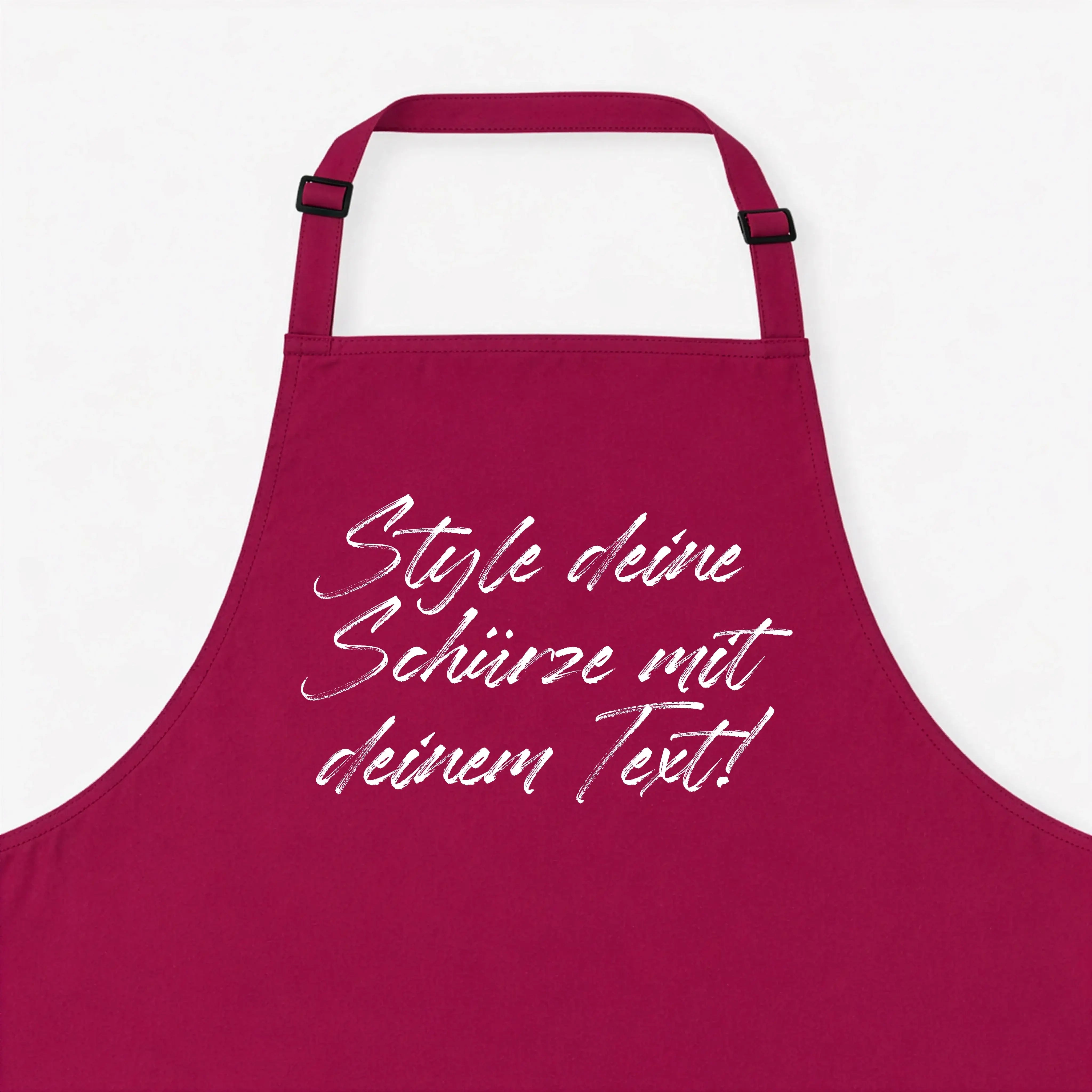 Kochschürze Eigener Text-Kochschürze-famprints-Kochschürze Eigener Text ist die perfekte Wahl, wenn du beim Kochen, Backen oder Grillen etwas Persönliches tragen möchtest. Bei famprints gestaltest du deine Schürze mit deinem Wunschtext und machst daraus e