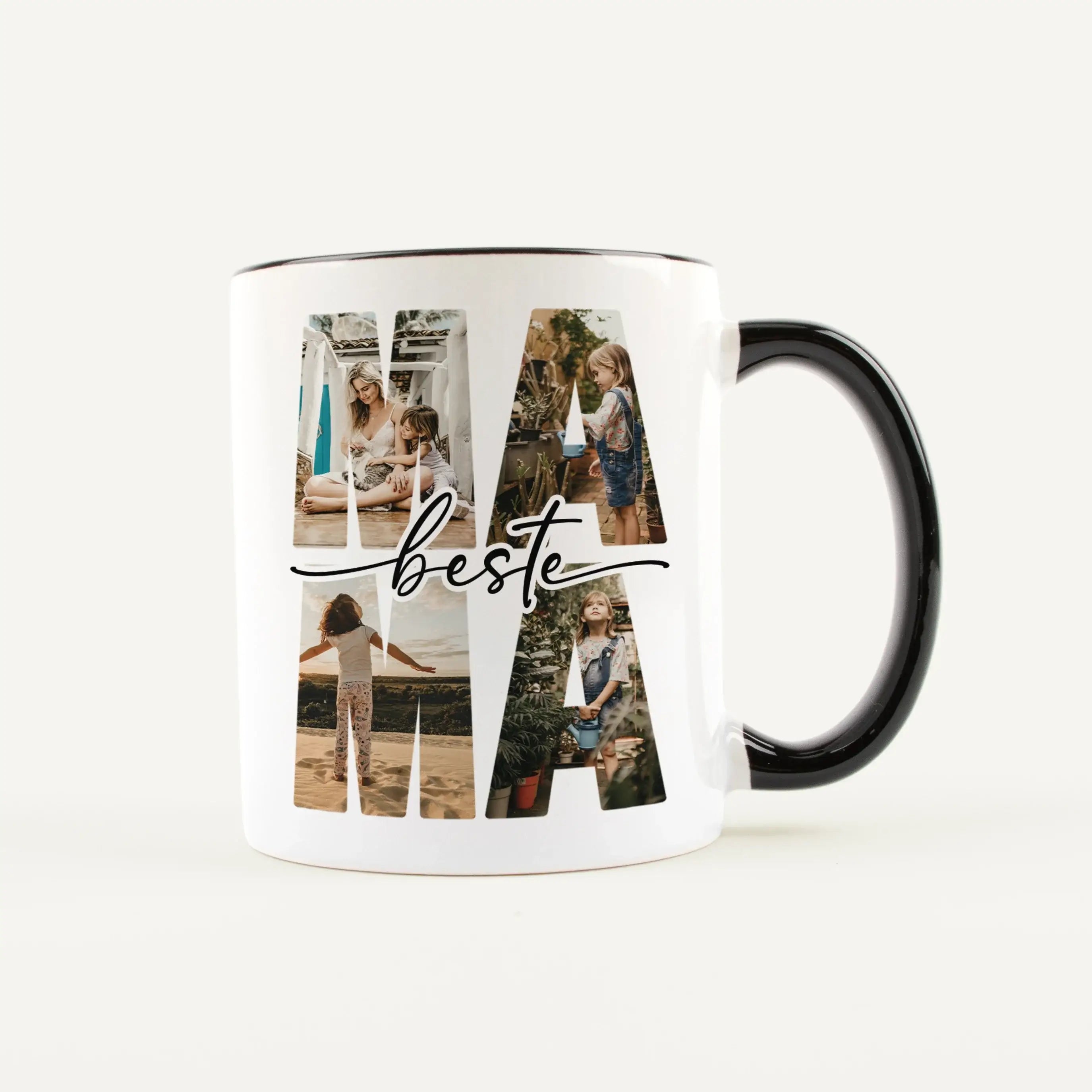 Tasse beste Mama - Keramik Tasse - famprints - Entdecke die Tasse "beste Mama" – das perfekte Geschenk, um deiner Mutter eine ganz besondere Freude zu bereiten. Mit dieser personalisierten Keramiktasse kannst du nicht nur ihre besten Erinnerungen festhalt
