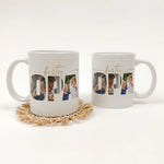 Tasse bester Opa-famprints-Keramik Tasse-Überrasche deinen Opa mit einer ganz besonderen Tasse, die nicht nur ein praktisches Alltagsobjekt ist, sondern auch ein emotionales Geschenk voller Erinnerungen. Diese personalisierte Keramiktasse wird sein Herz e