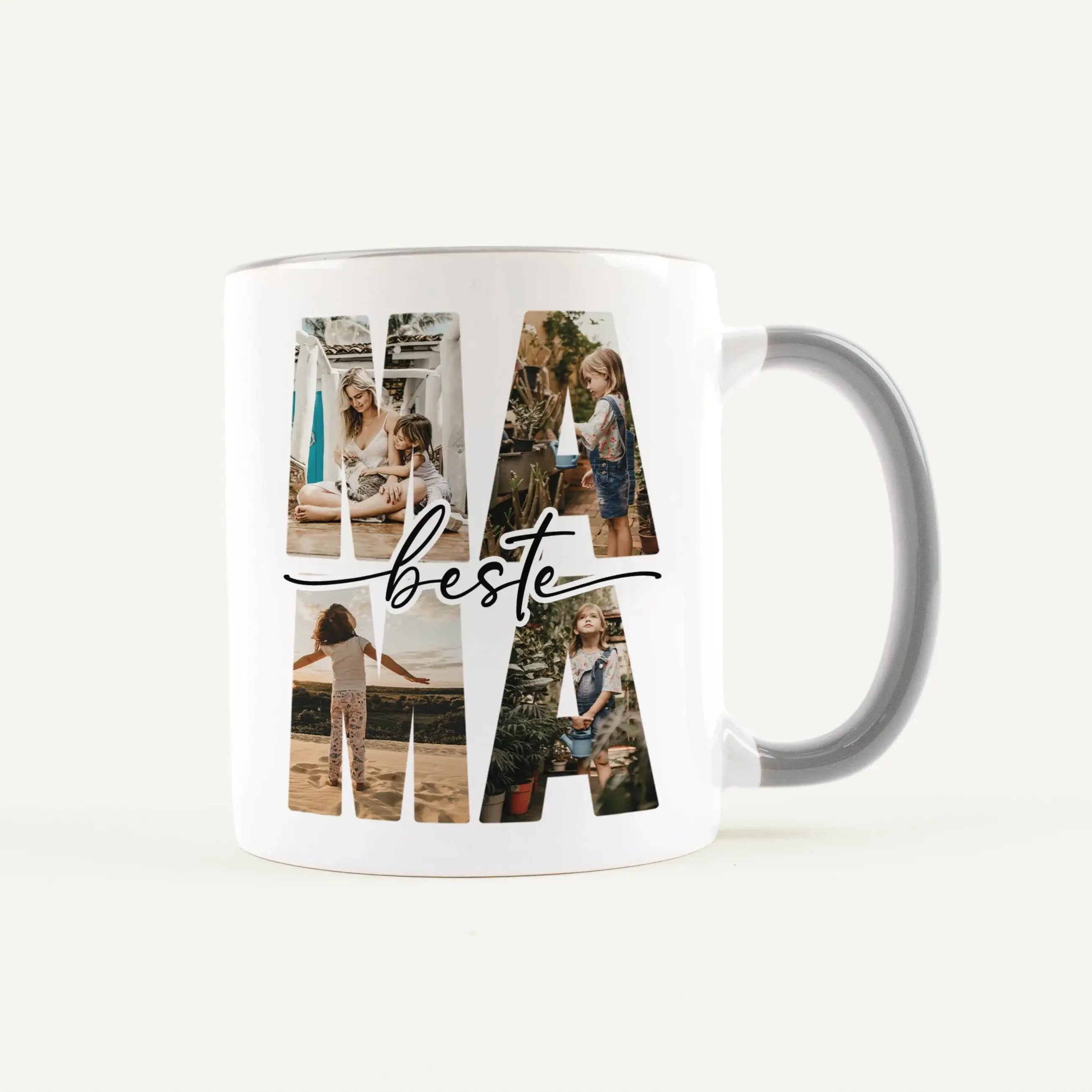 Tasse bester Opa - Keramik Tasse - famprints - Überrasche deinen Opa mit einer ganz besonderen Tasse, die nicht nur ein praktisches Alltagsobjekt ist, sondern auch ein emotionales Geschenk voller Erinnerungen. Diese personalisierte Keramiktasse wird sein