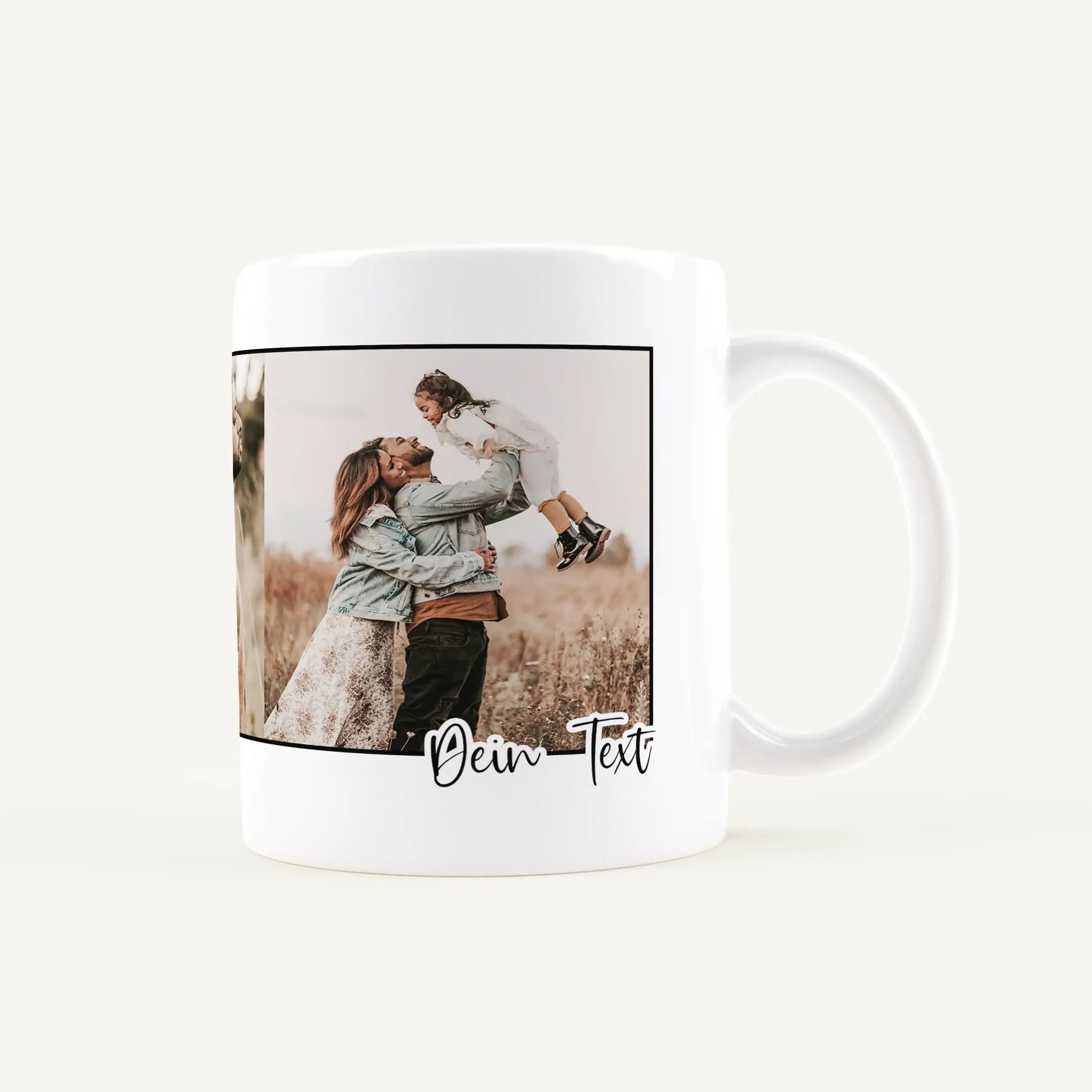 Foto Tasse mit Text