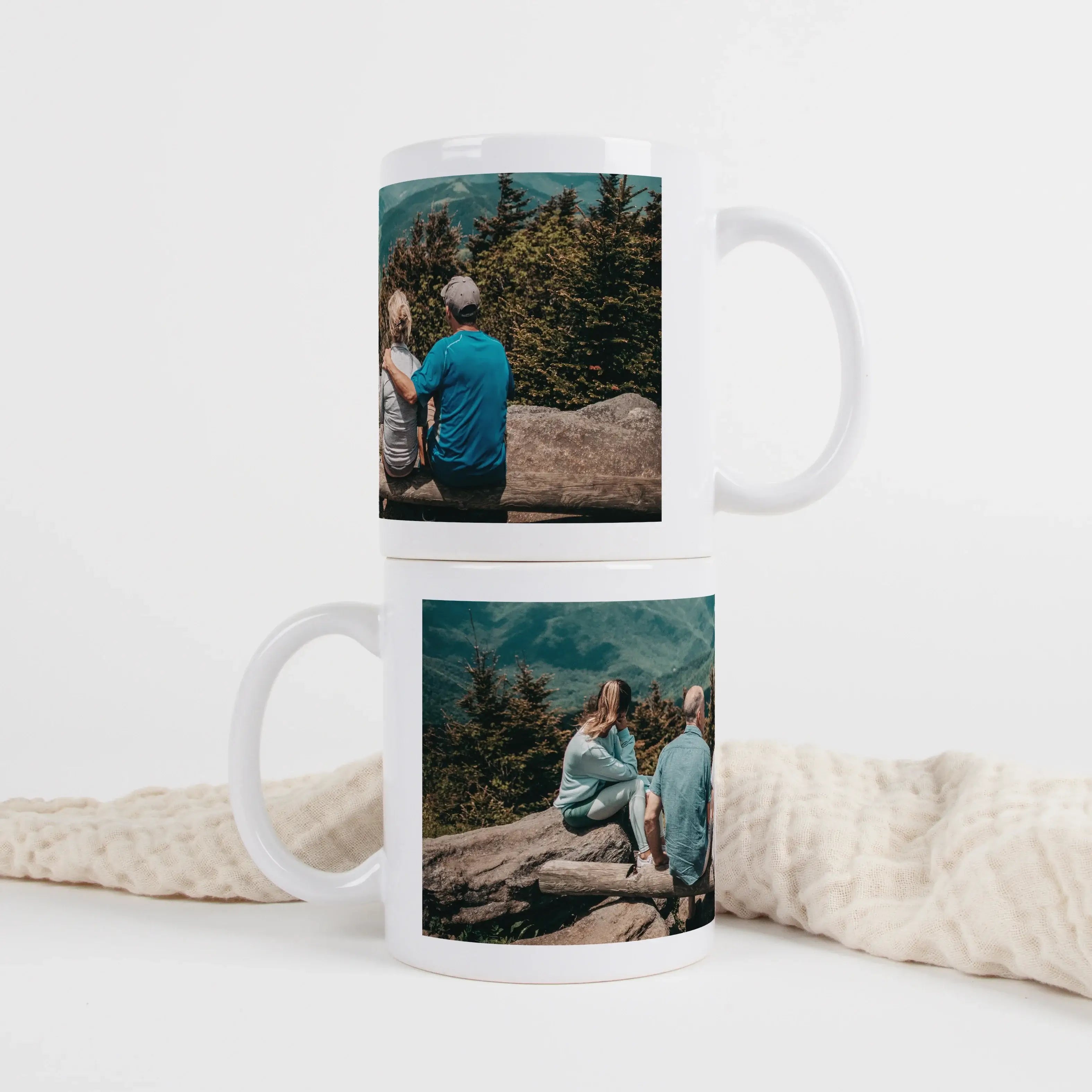 Tasse Foto One-Keramik Tasse-famprints-Die Tasse Foto One von famprints macht aus deinem Lieblingsbild ein persönliches Unikat für jeden Tag. Du gestaltest eine Fototasse mit einem großen Panorama Foto, das rundum wirkt und dein Motiv optimal zur Geltung