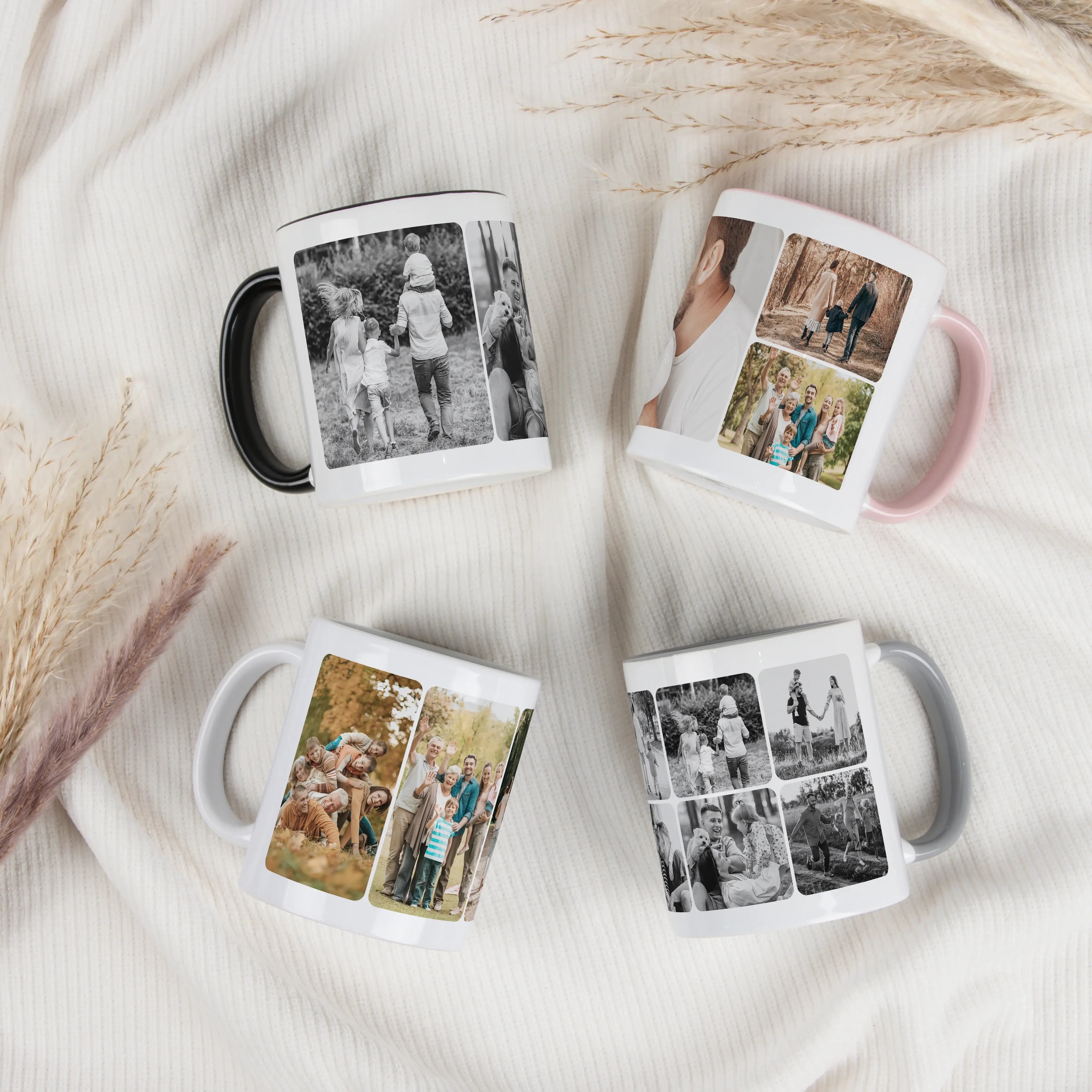 Fototasse Multi-Keramik Tasse-famprints-Die Fototasse Multi von famprints macht aus deinen Lieblingsbildern ein persönliches Alltagsprodukt. Gestalte deine eigene Foto Tasse mit bis zu 10 Bildern und erstelle eine individuelle Fotocollage, die deine schön