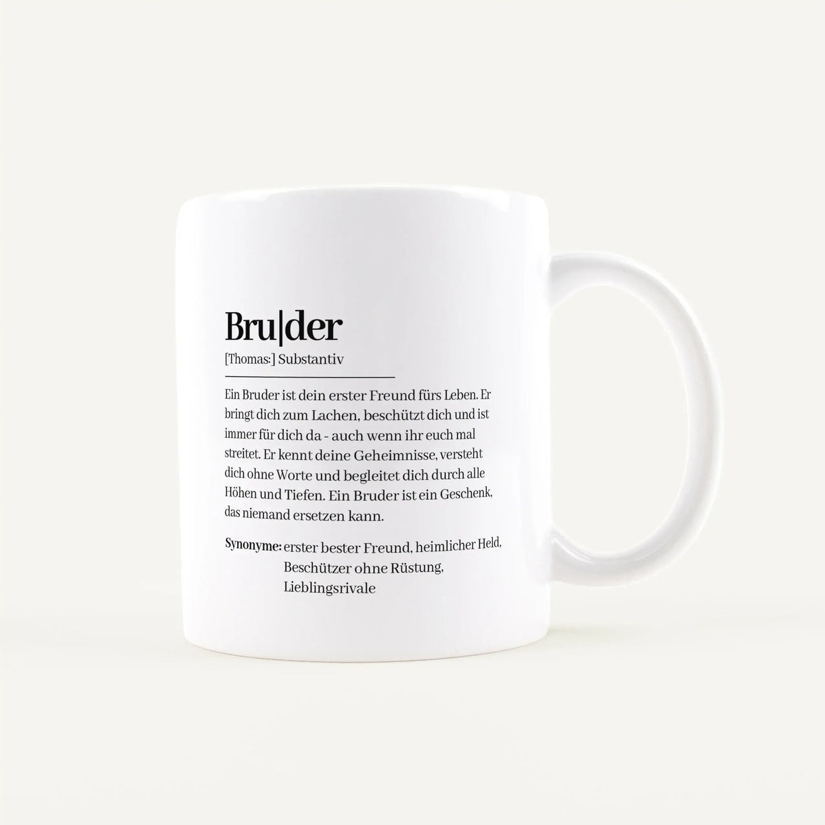 Tasse Definition Bruder