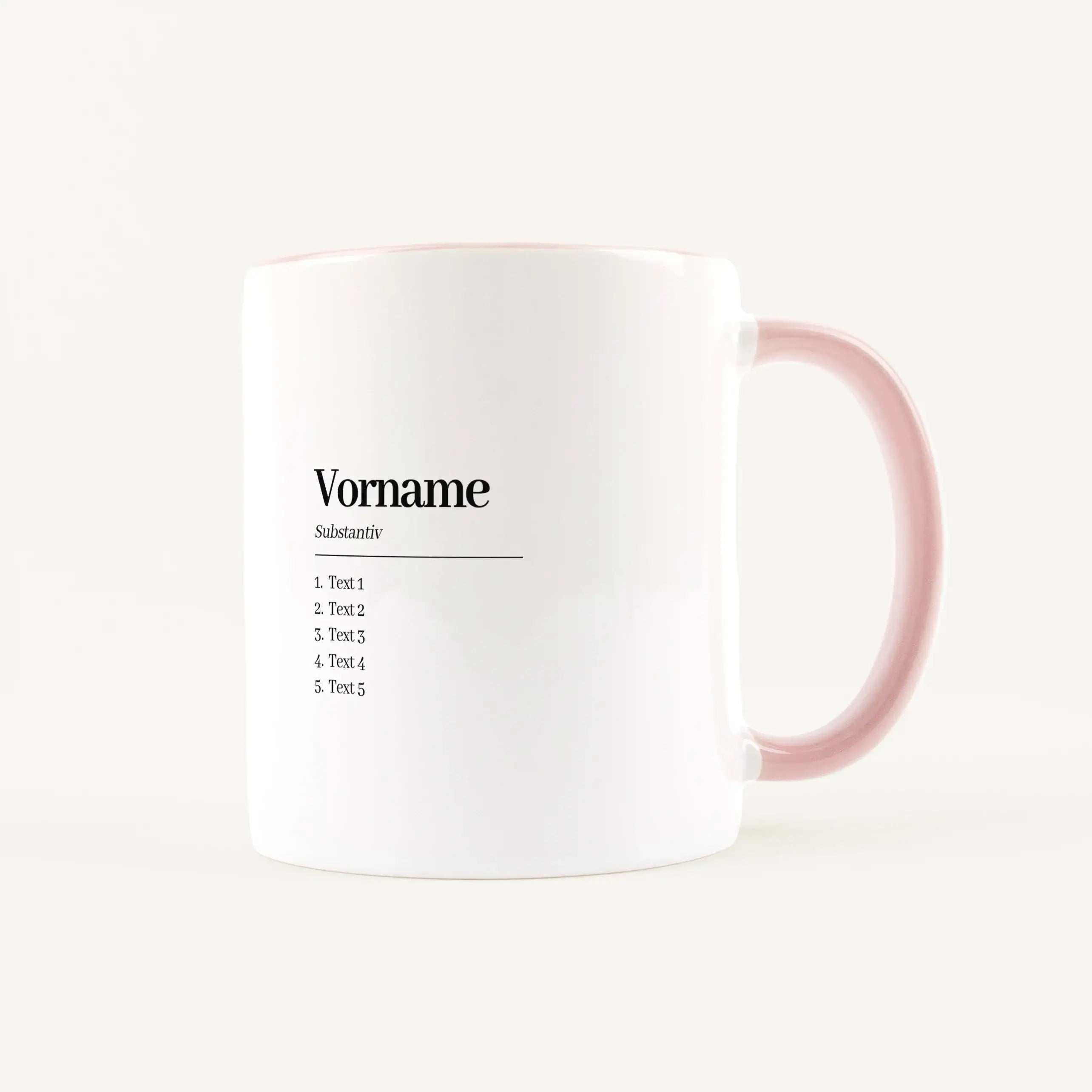 Namen Tasse Definition