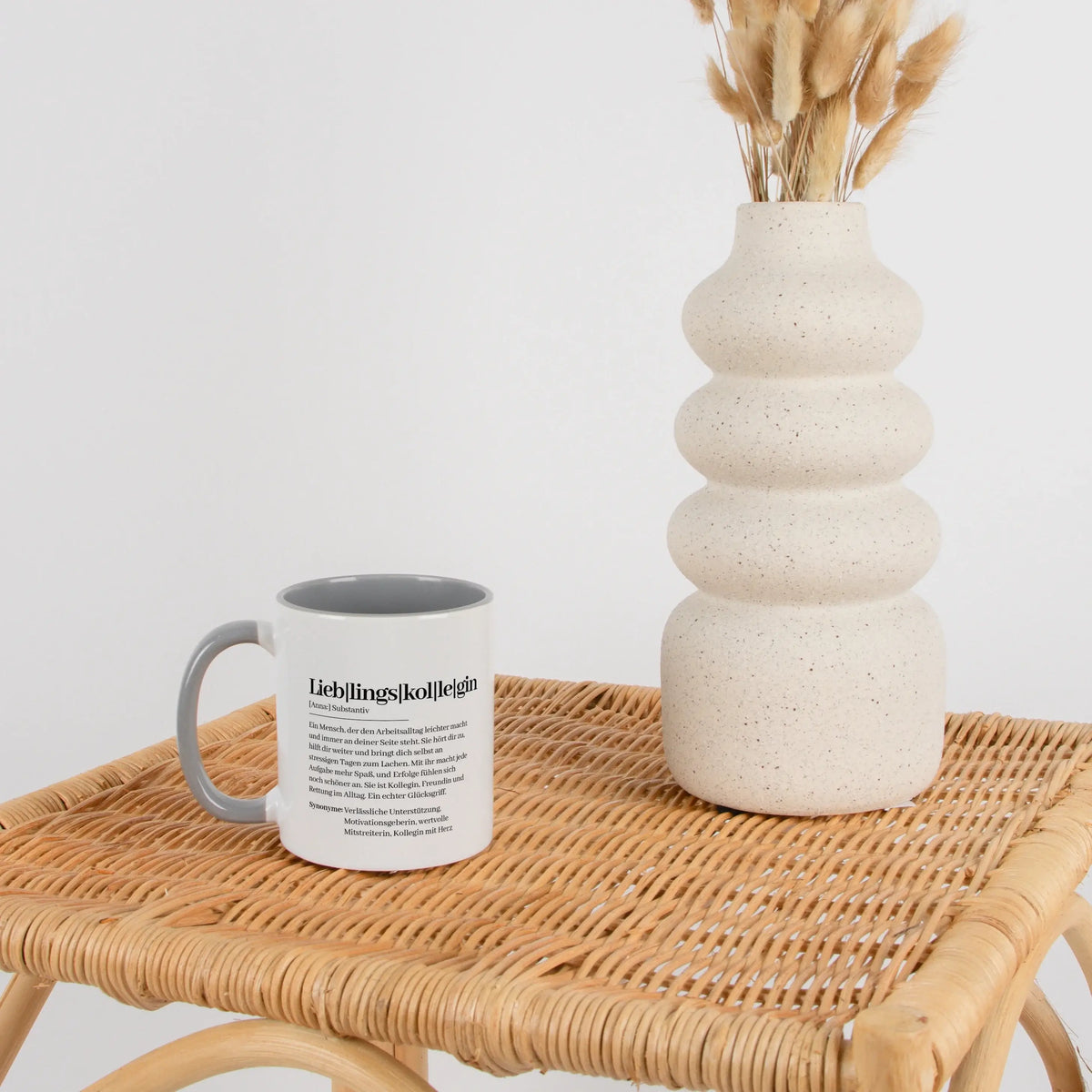 Tasse Definition Lieblingskollegin - Keramik Tasse - Personalisiertes Geschenk Kollegin Arbeitskollegin