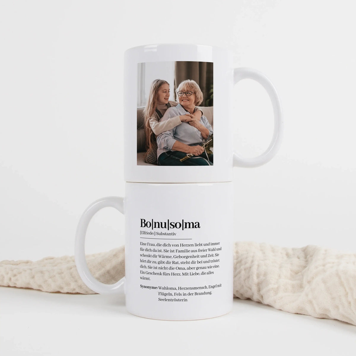 Keramik Tasse - Tasse Definition Bonusoma - Personalisiertes Geschenk