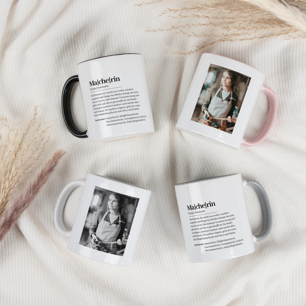 Keramik Tasse - Tasse Definition Macherin - Personalisiertes Geschenk
