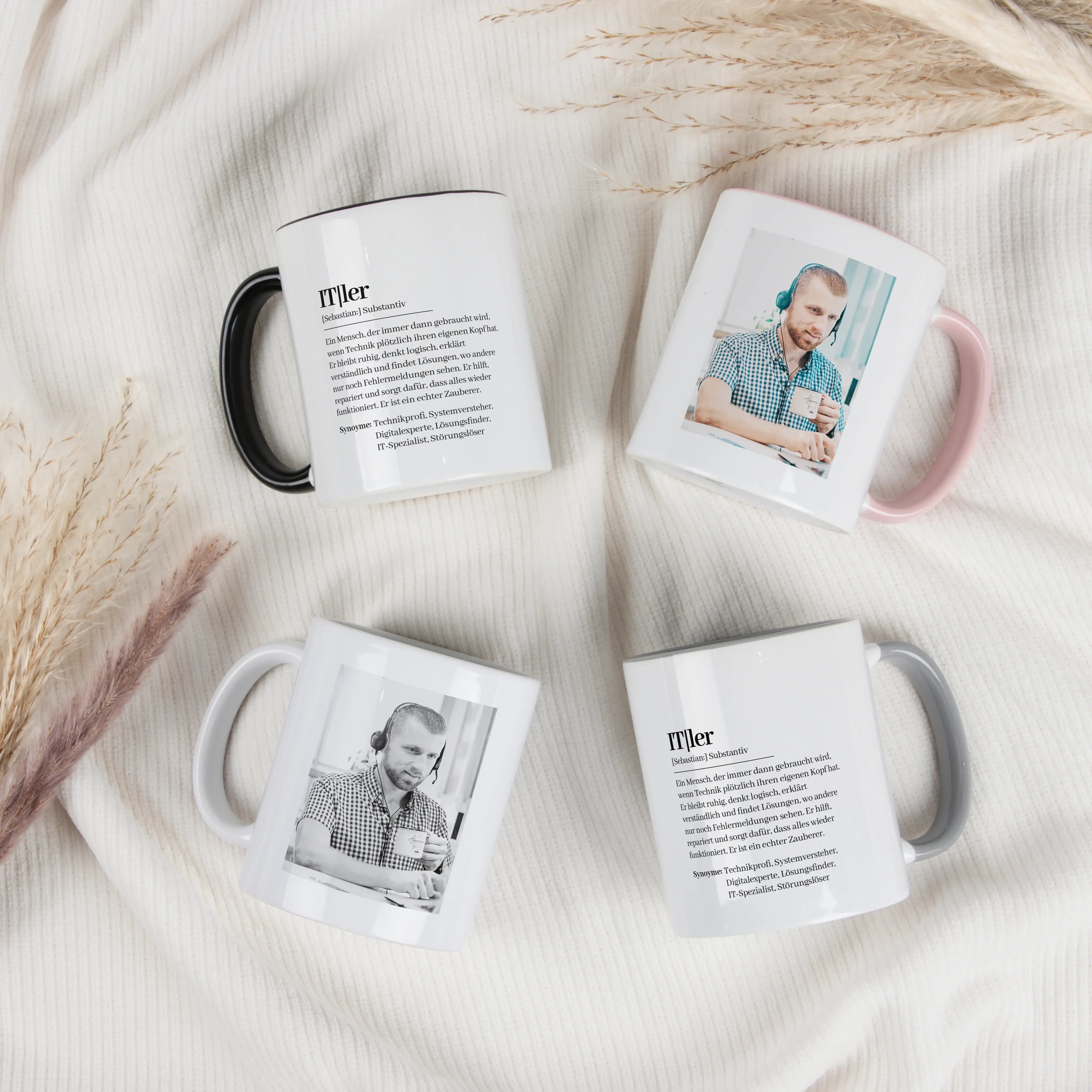 Tasse Definition ITler-Keramik Tasse-famprints-Diese Tasse Definition ITler ist für Menschen gemacht, die bei WLAN Problem, Druckerfehler oder Systemabsturz nicht die Nerven verlieren, sondern direkt nach einer Lösung suchen. Das Motiv im Duden Stil triff