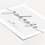 Poster Zuhause No1-famprints-Personalisiertes Poster-Entdecke unser Zuhause Poster, das deinem neuen Lebensabschnitt einen ganz individuellen Rahmen verleiht. Dieses liebevoll gestaltete Bild Zuhause ist mehr als nur ein dekoratives Element; es wird zum e