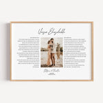 Ehegelübde Poster - Personalisiertes Poster - famprints - Feiere eure Liebe mit unserem einzigartigen Ehegelübde Poster – das perfekte personalisierte Geschenk zur Hochzeit oder zum Hochzeitstag! Dieses besondere Poster kannst du mit den Eheversprechen vo