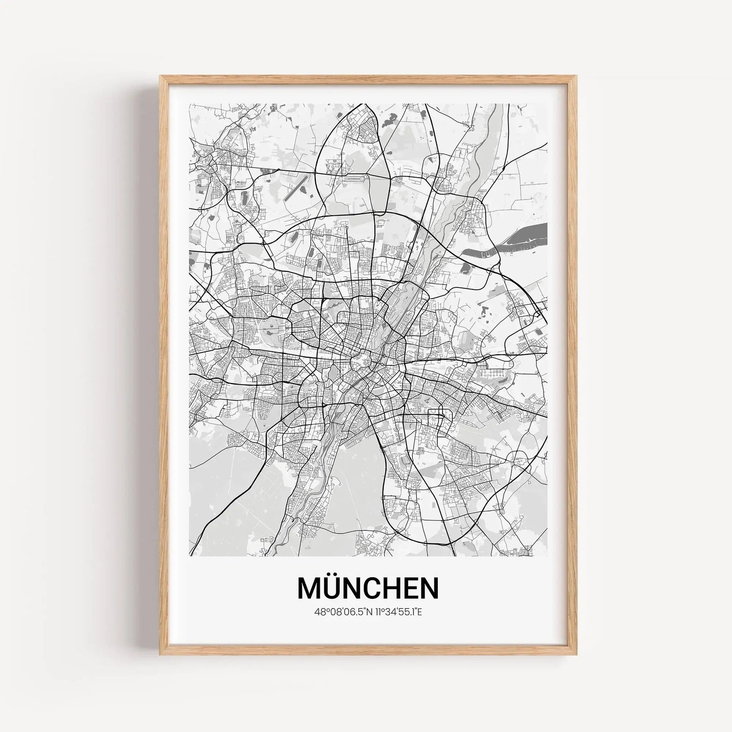 Stadtkarte Poster modern - Personalisiertes Poster - famprints - Entdecke unser Stadtkarte Poster modern – das ideale personalisierte Geschenk für alle, die ihre Lieblingsstadt stilvoll präsentieren möchten. Mit diesem Stadtkarte Poster modern kannst du d